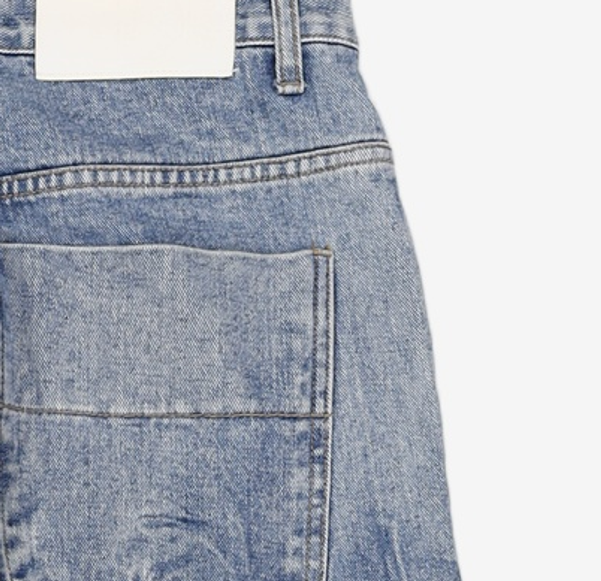 데케트(DECET) Mid Rise Wide Jeans DCPT027AshBlack 28