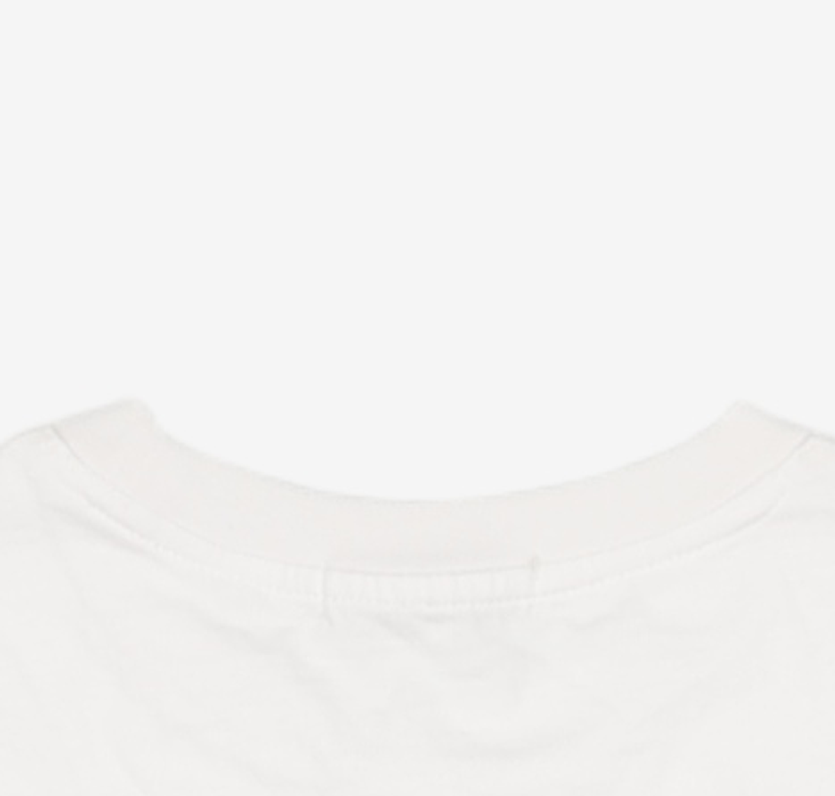델리센트(DELICCENT) 시그니처 크롭 티셔츠 [WHITE] FREE