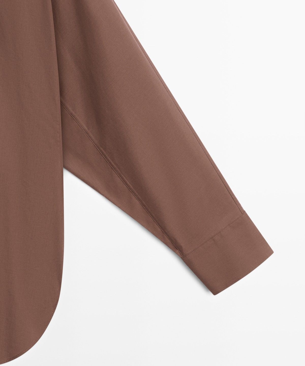 마시모두띠(MASSIMO DUTTI) 코튼 포플린 셔츠