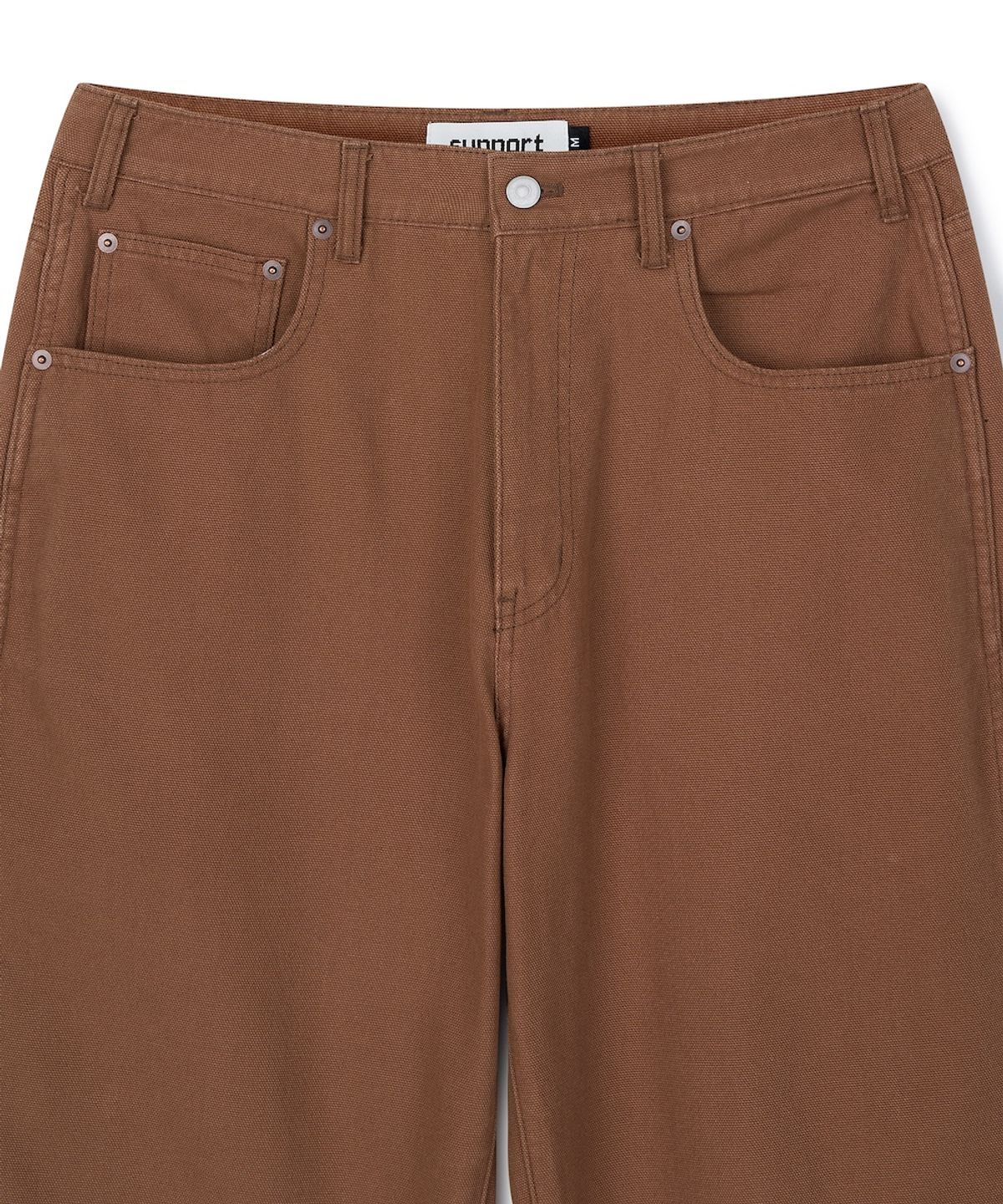 선포트(SUNPORT) Loosed Carpenter Pants Khaki