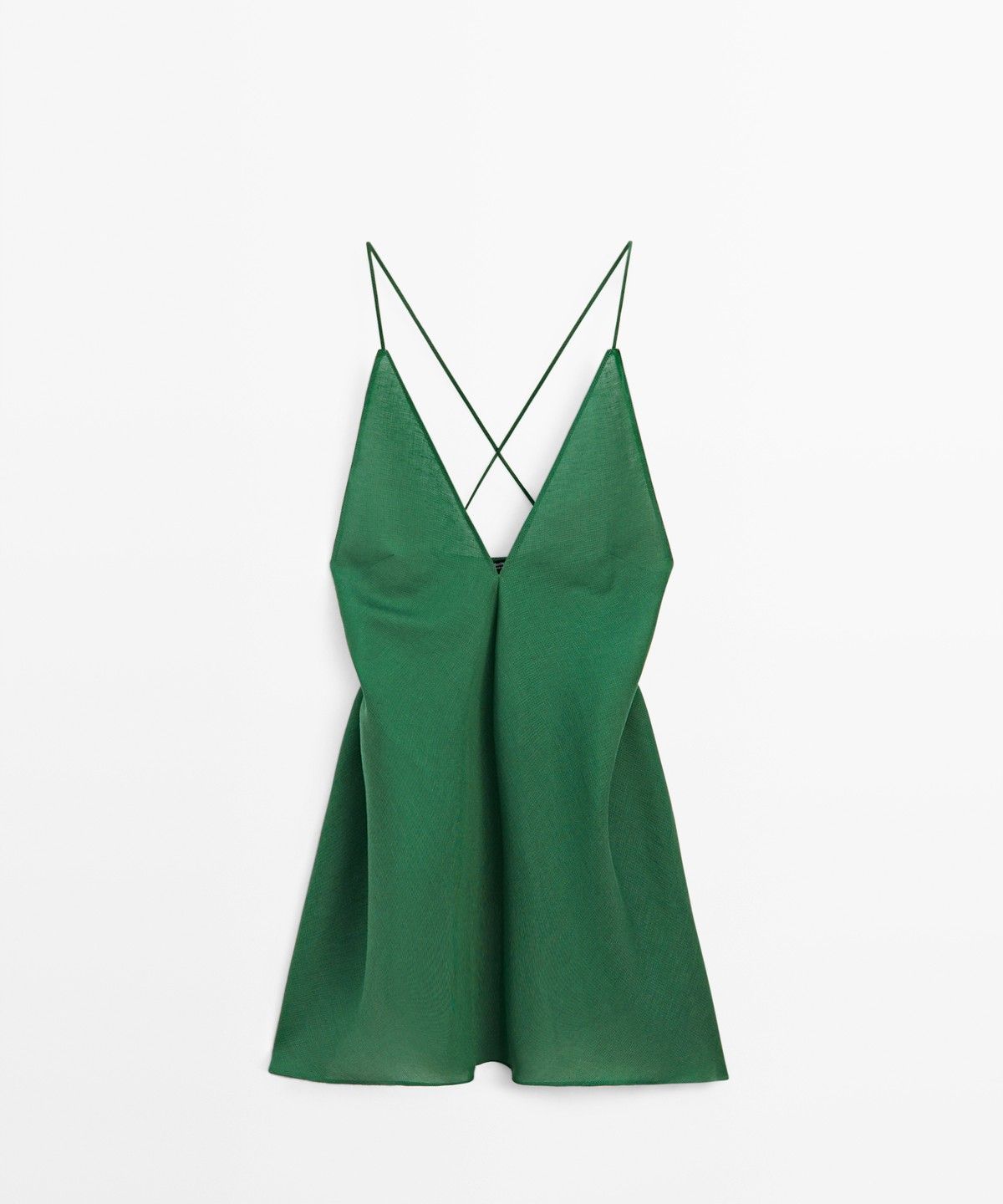 마시모두띠(MASSIMO DUTTI) 언밸런스 스트랩 탑