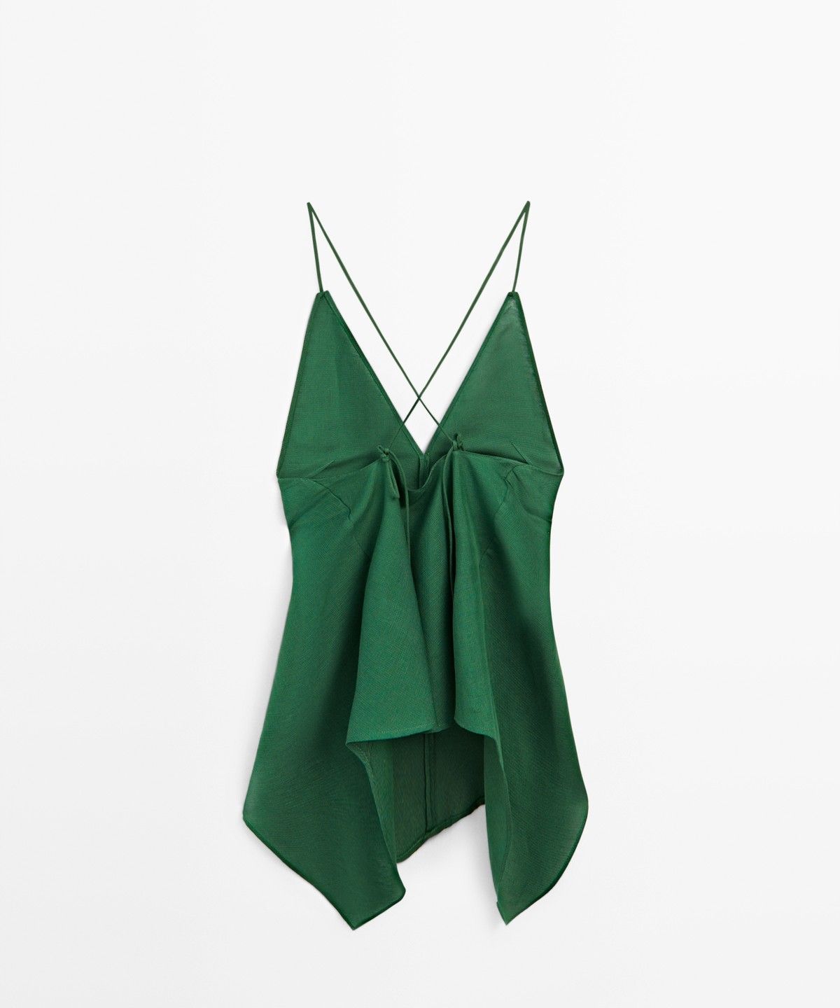 마시모두띠(MASSIMO DUTTI) 언밸런스 스트랩 탑