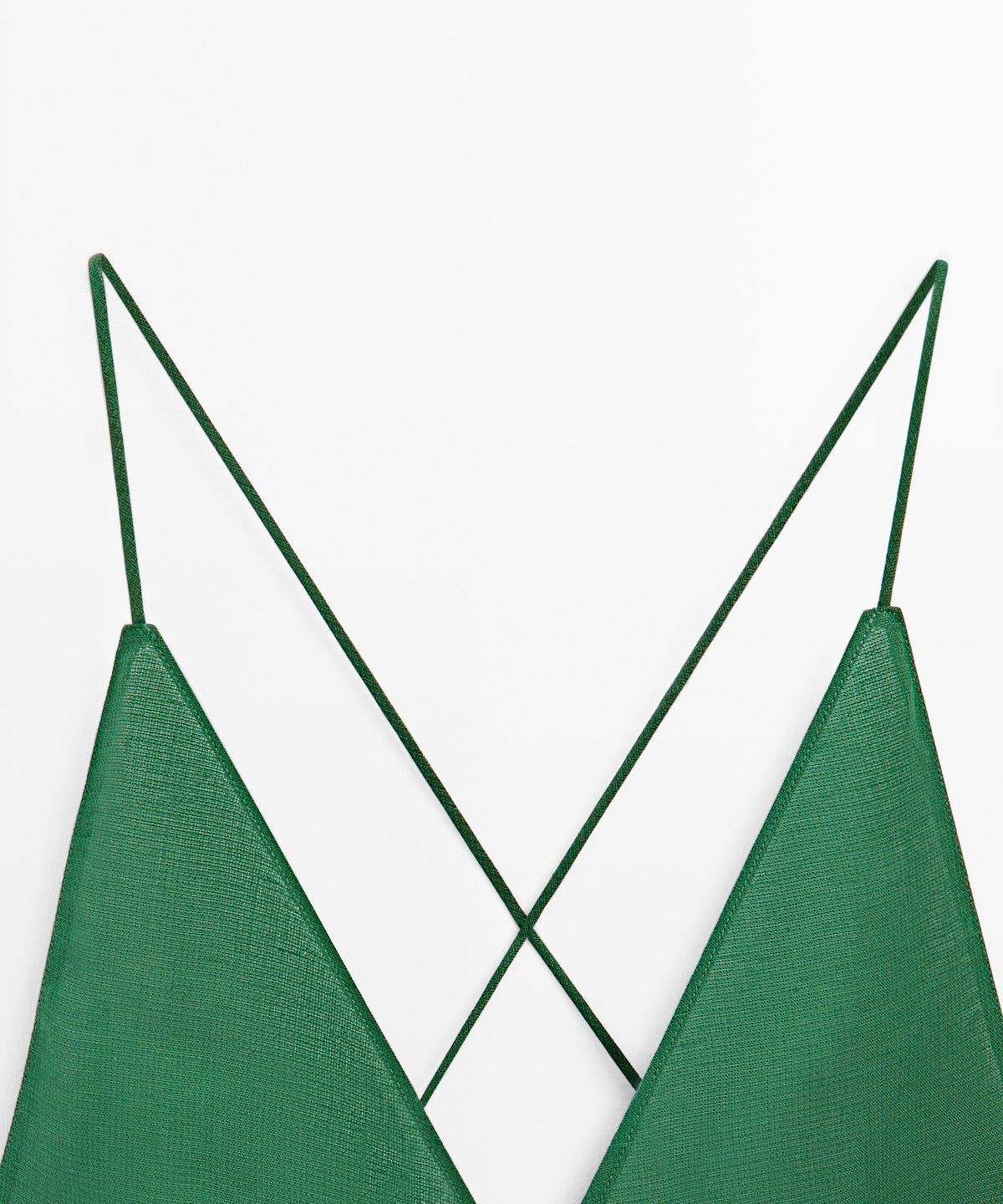 마시모두띠(MASSIMO DUTTI) 언밸런스 스트랩 탑
