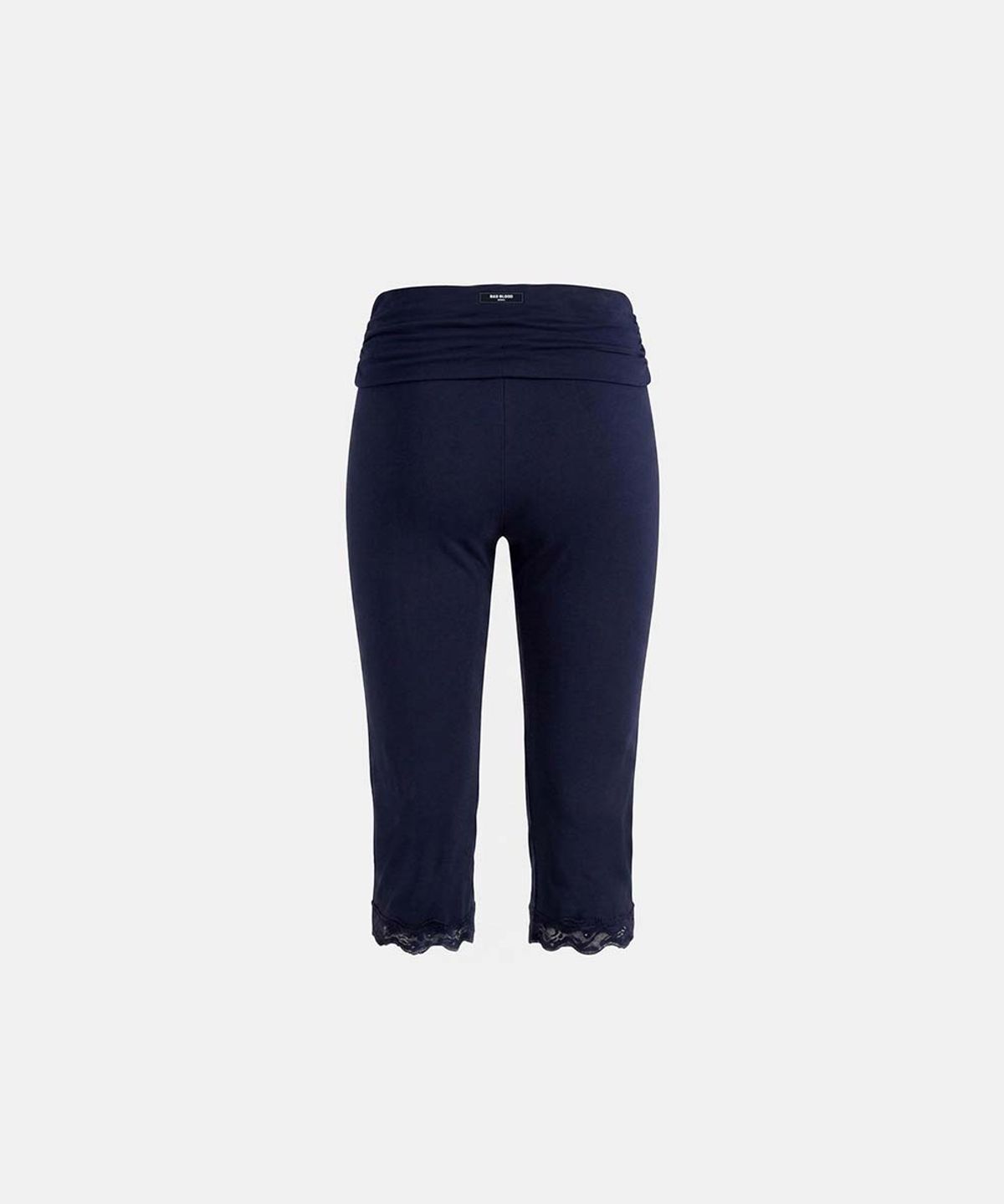 배드블러드(BADBLOOD) Everyday Lace Capri Pants -  Navy