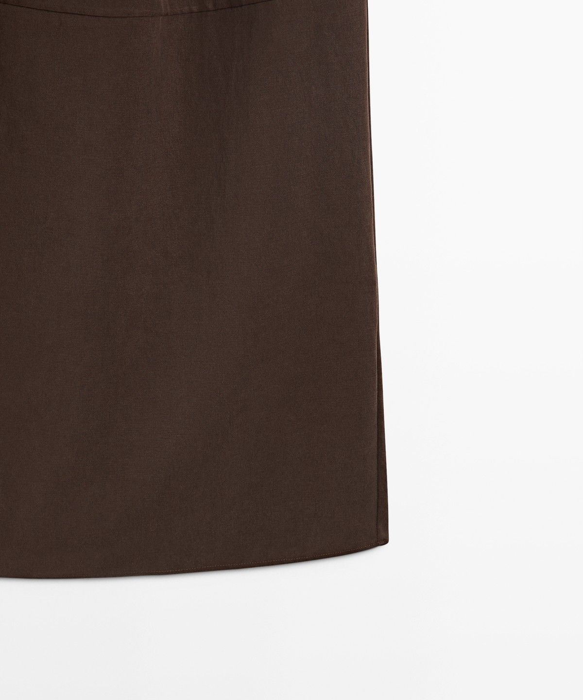 마시모두띠(MASSIMO DUTTI) 엘라스틱 미디 스커트