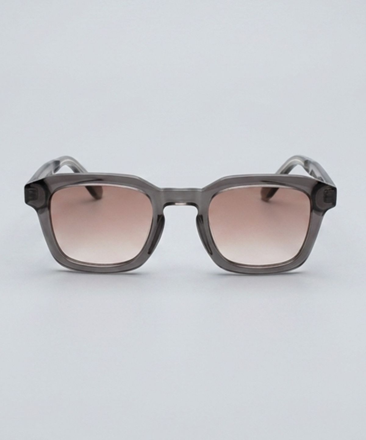 투큐브(2CUBE) Modern Crown Panto Sunglasses(Grey)