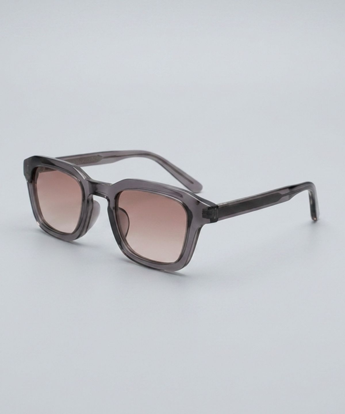 투큐브(2CUBE) Modern Crown Panto Sunglasses(Grey)