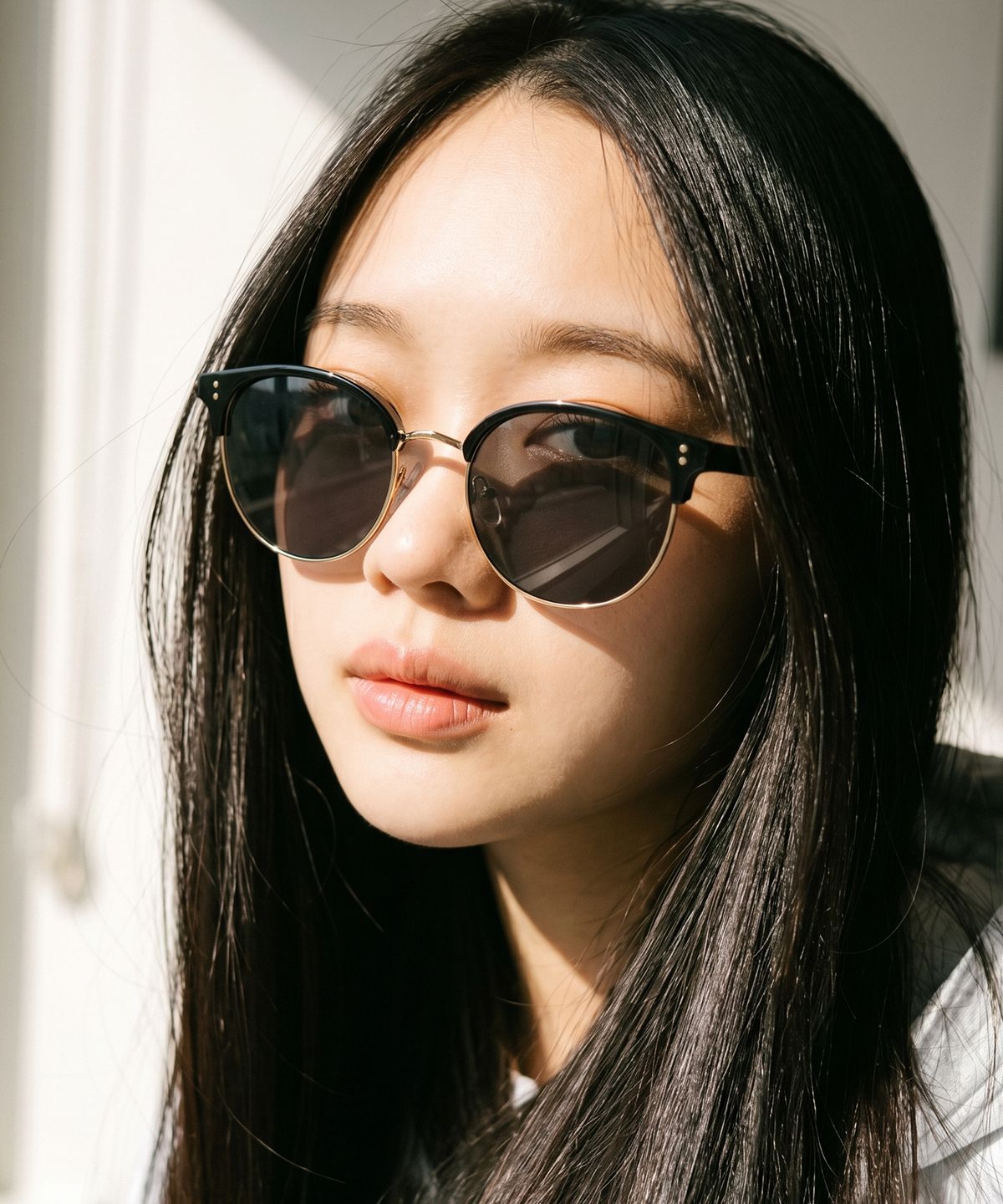 투큐브(2CUBE) Classic Half-Frame Boston(Black)