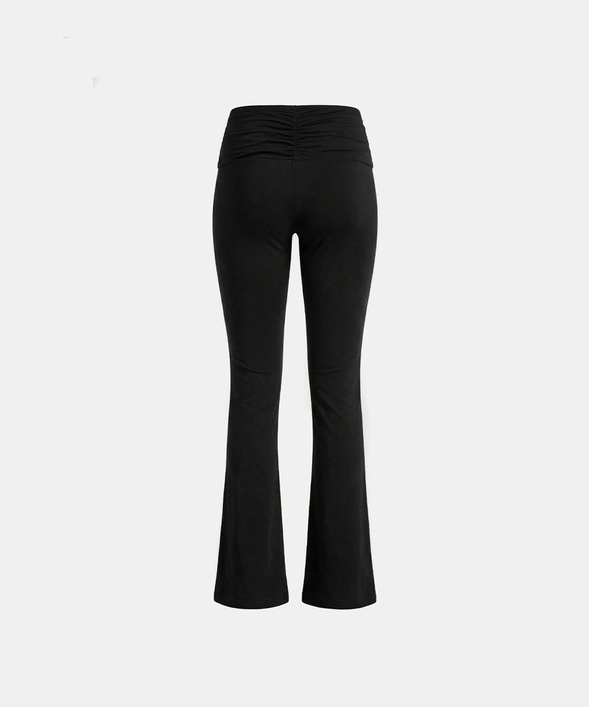 배드블러드(BADBLOOD) Everyday Tie-Waist Bootcut Pants - Black