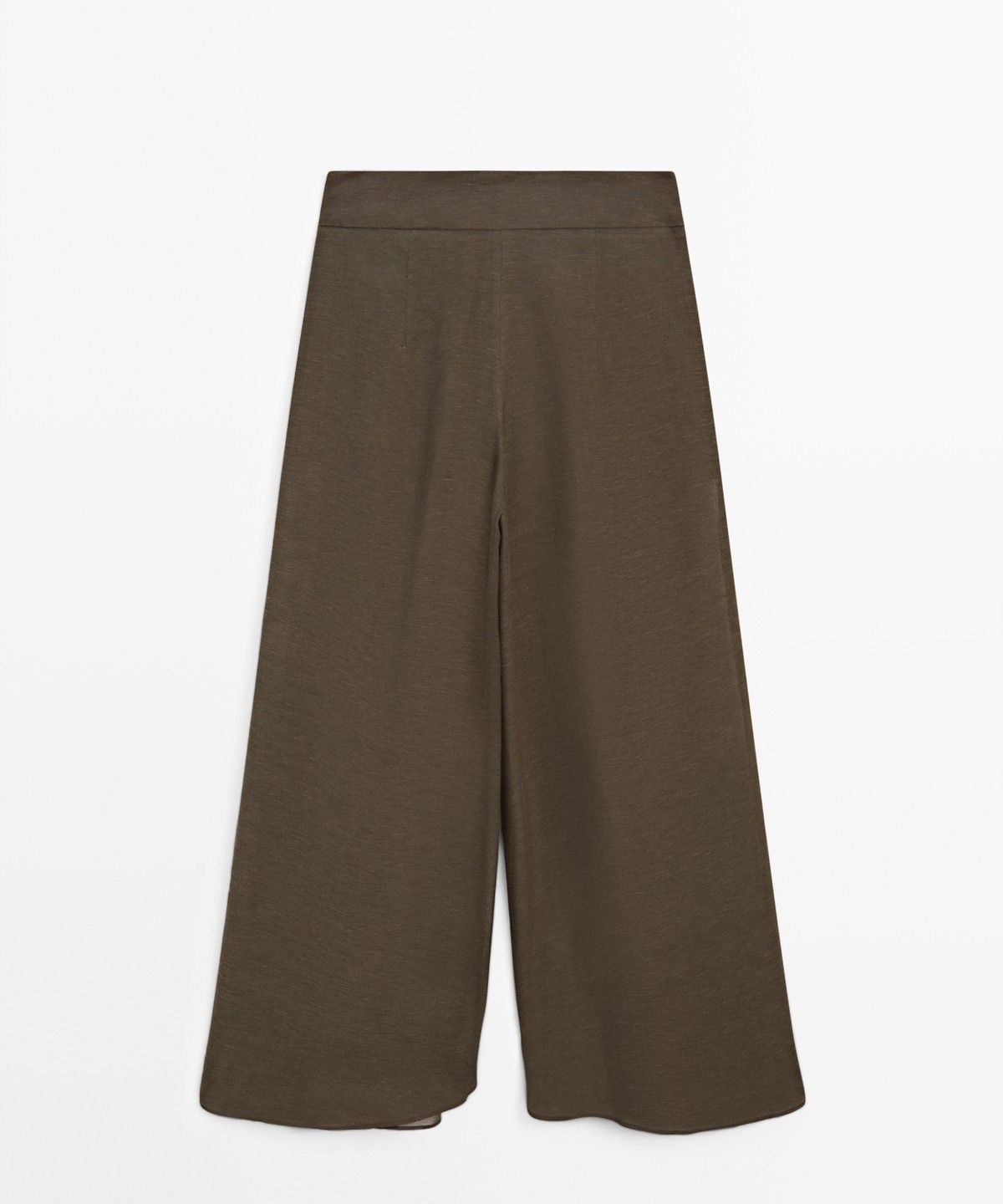 마시모두띠(MASSIMO DUTTI) 세미 시어 린넨 스커트 팬츠
