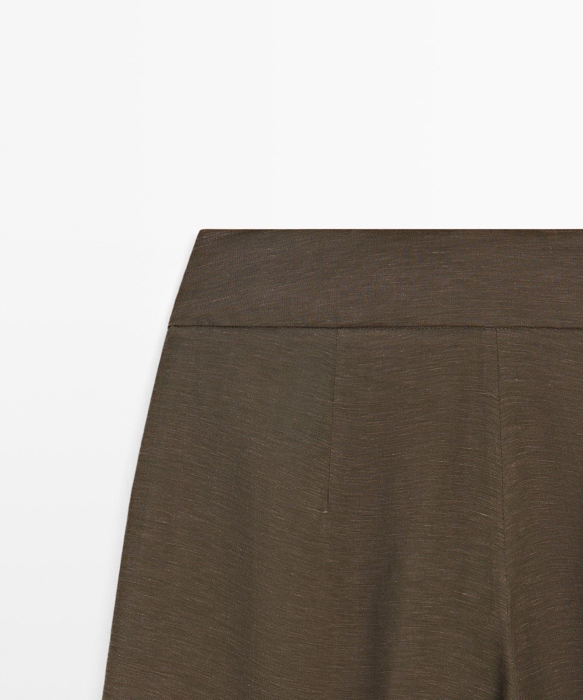 마시모두띠(MASSIMO DUTTI) 세미 시어 린넨 스커트 팬츠