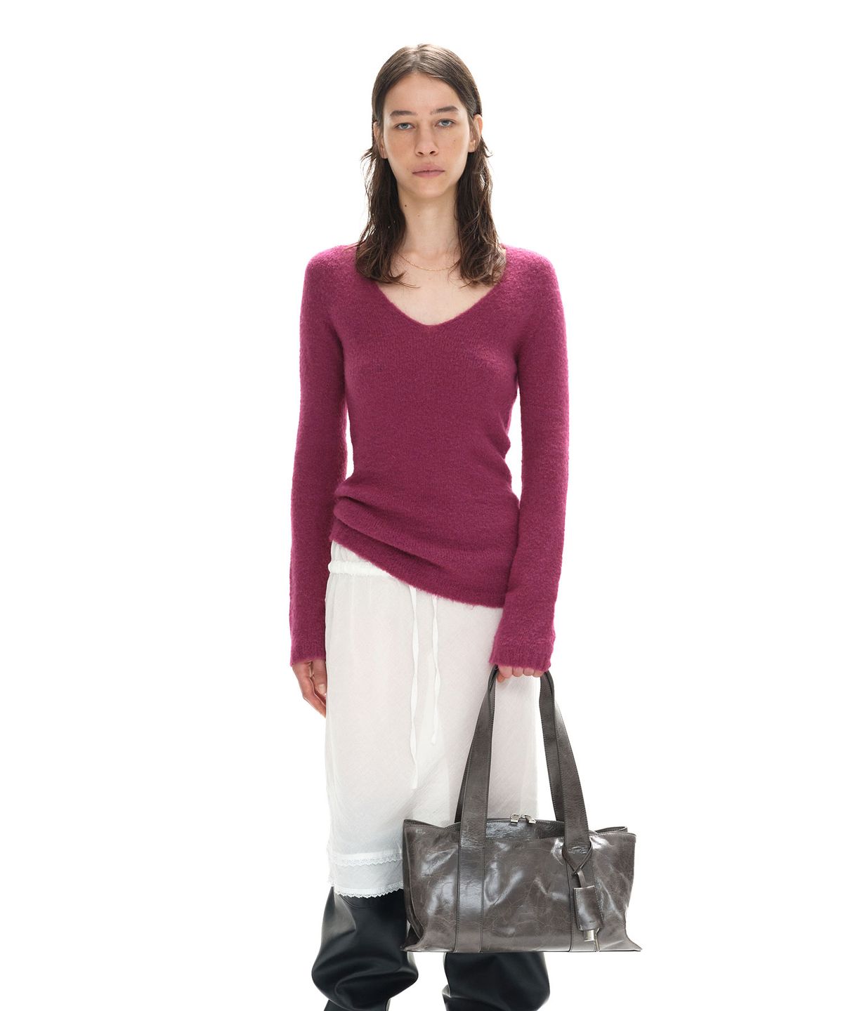 오소이(OSOI) SHELL DUFFEL [AGED GREY]
