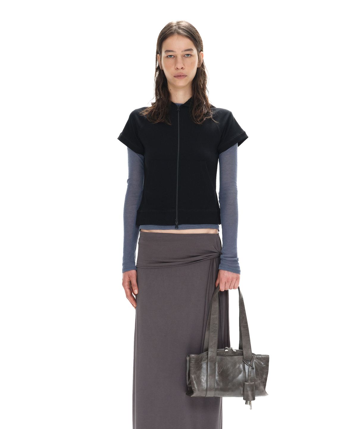 오소이(OSOI) SHELL DUFFEL MINI [AGED GREY]