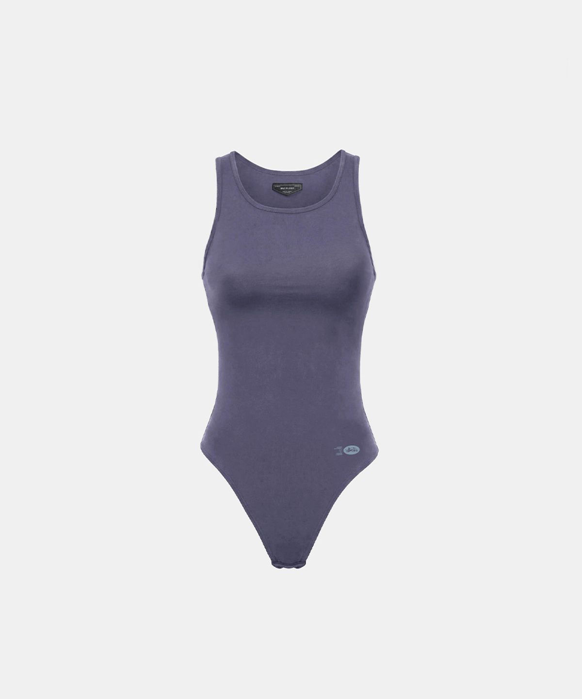배드블러드(BADBLOOD) Everyday U-Neck Tank Bodysuit - Charcoal