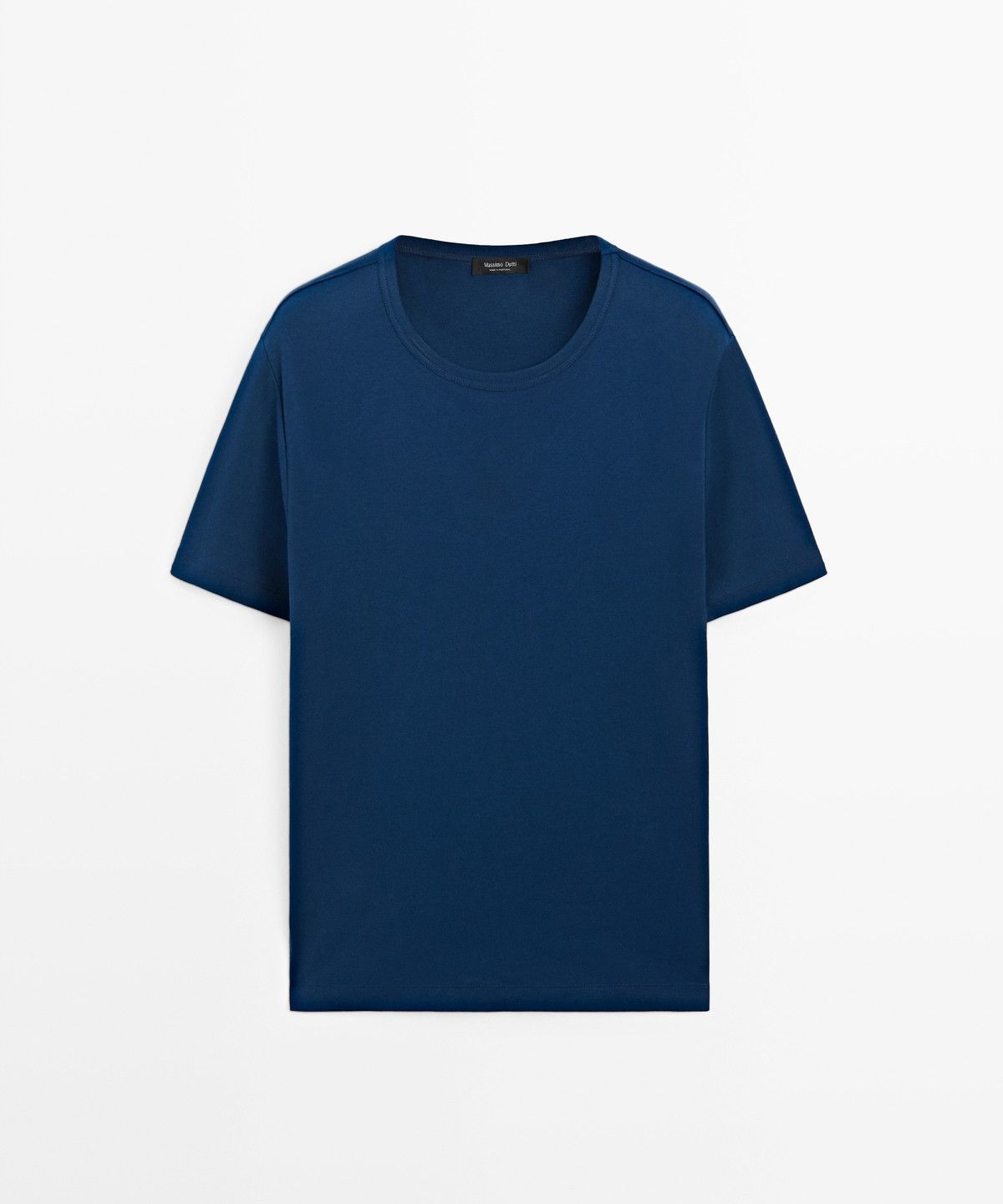 마시모두띠(MASSIMO DUTTI) 100% 코튼 반팔 티셔츠