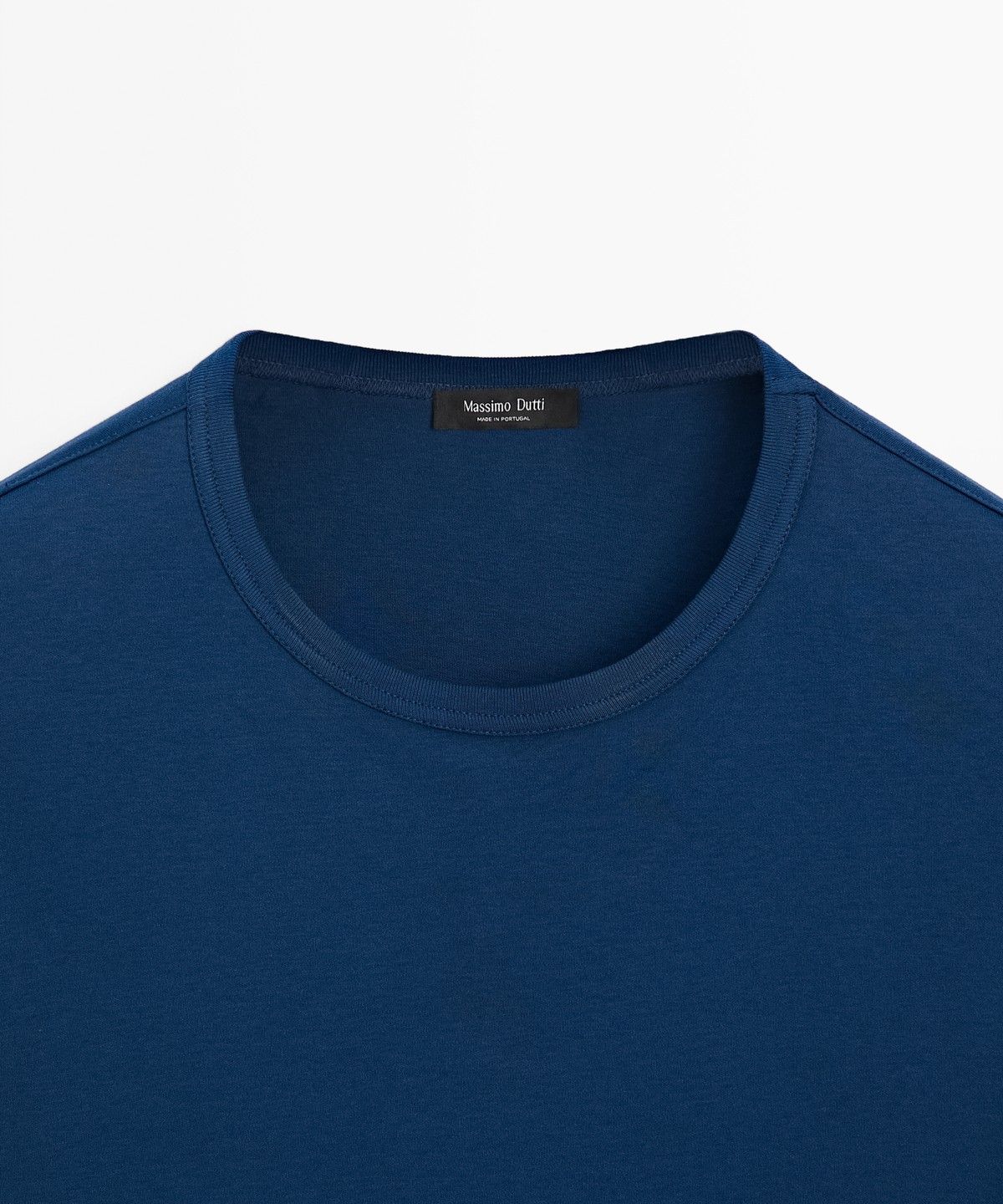 마시모두띠(MASSIMO DUTTI) 100% 코튼 반팔 티셔츠