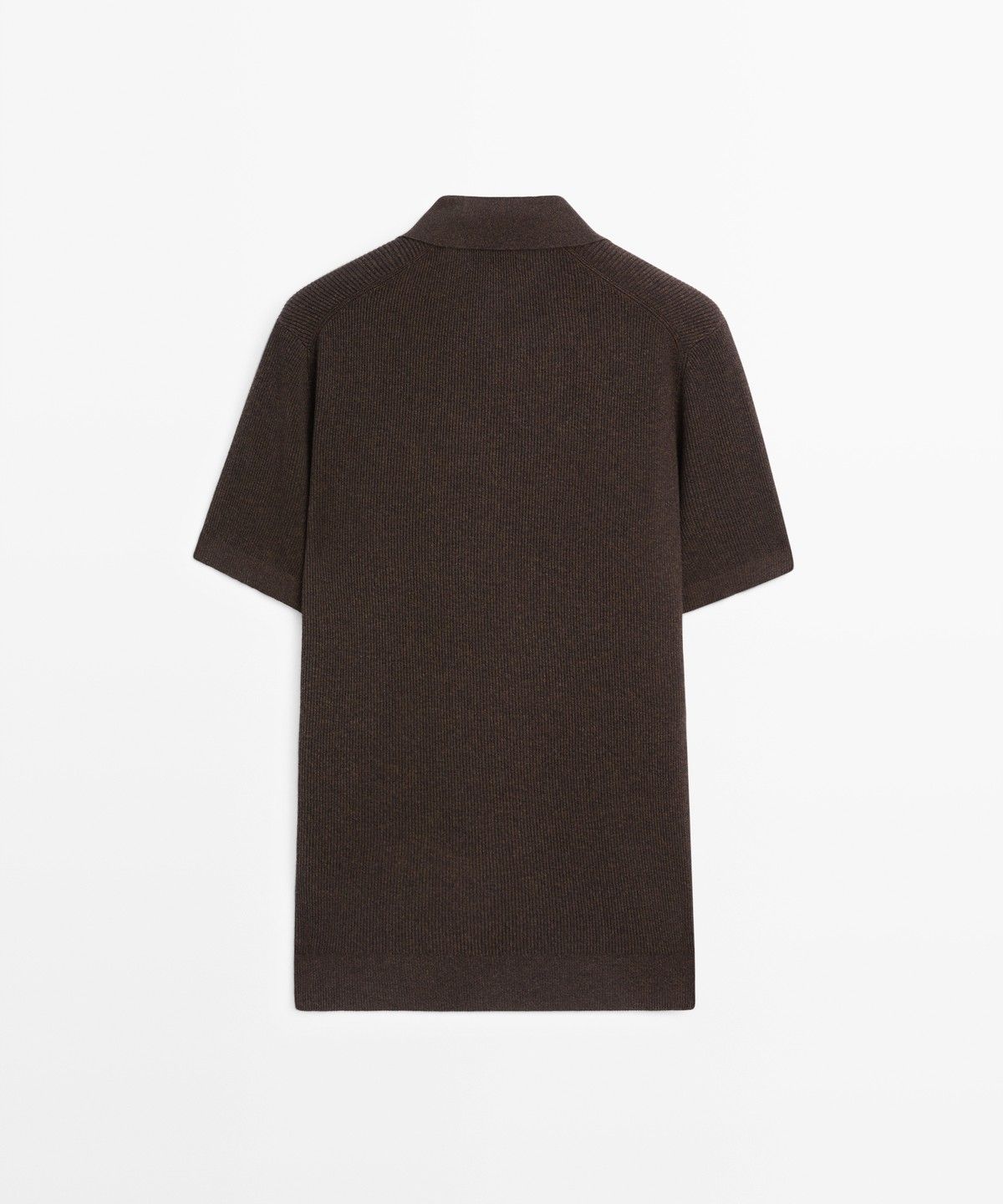 마시모두띠(MASSIMO DUTTI) 코튼 블렌드 니트 폴로