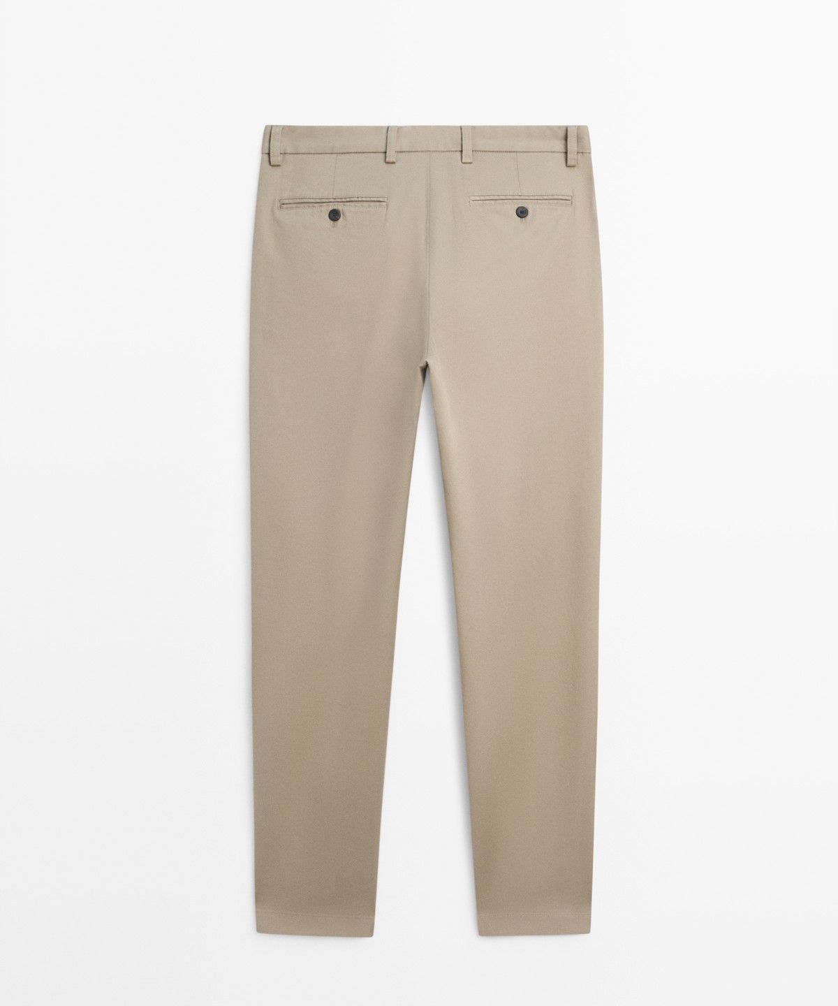 마시모두띠(MASSIMO DUTTI) 코튼 블렌드 슬림 핏 팬츠