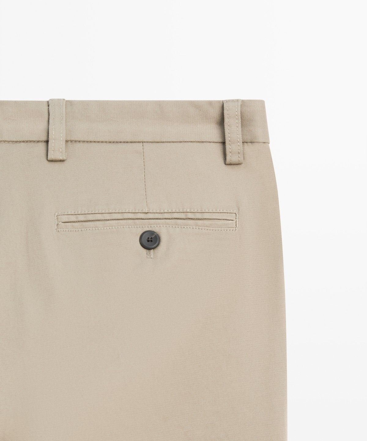 마시모두띠(MASSIMO DUTTI) 코튼 블렌드 슬림 핏 팬츠