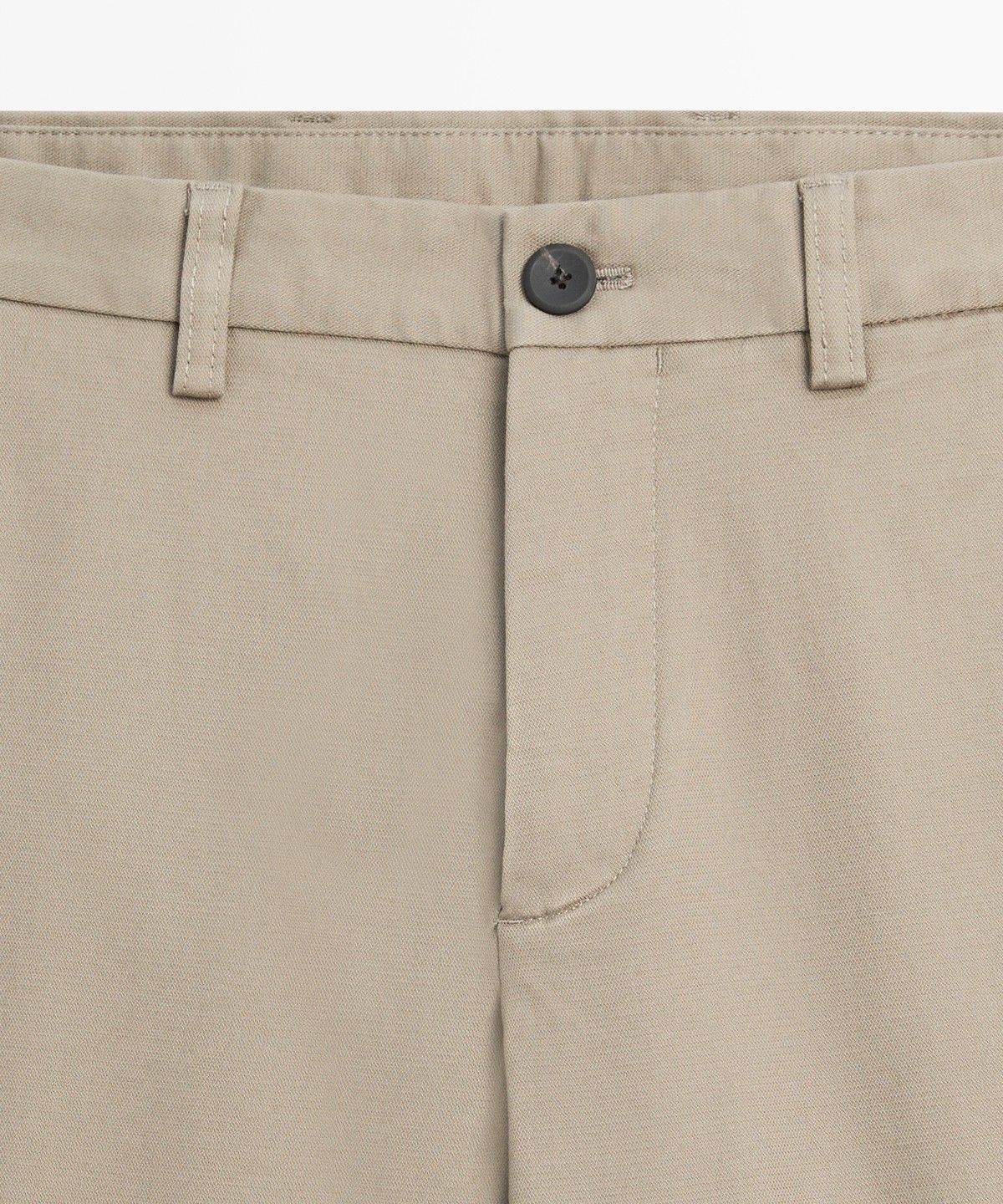마시모두띠(MASSIMO DUTTI) 코튼 블렌드 슬림 핏 팬츠