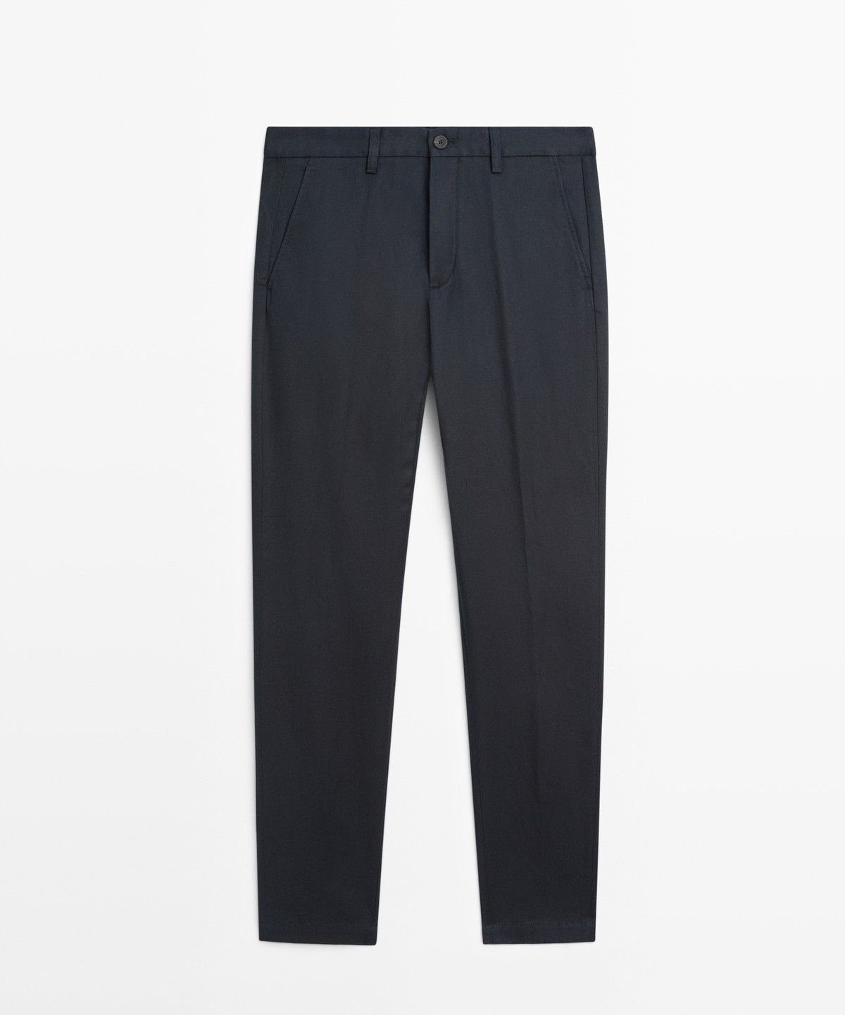 마시모두띠(MASSIMO DUTTI) 코튼 블렌드 슬림 핏 팬츠