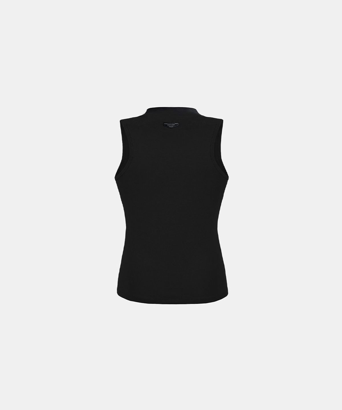 배드블러드(BADBLOOD) Everyday Mock-Neck Tank - Black