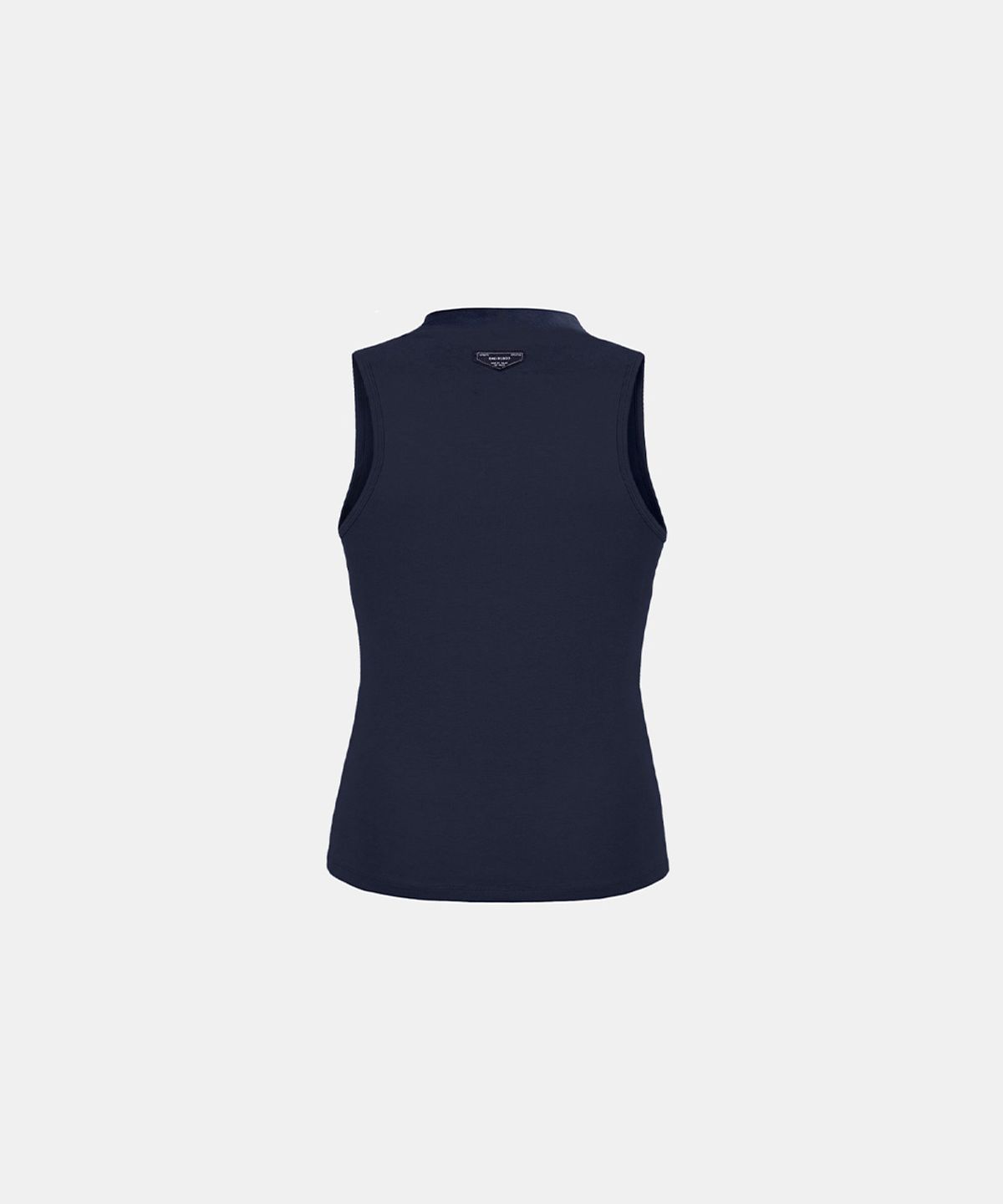 배드블러드(BADBLOOD) Everyday Mock-Neck Tank - Navy
