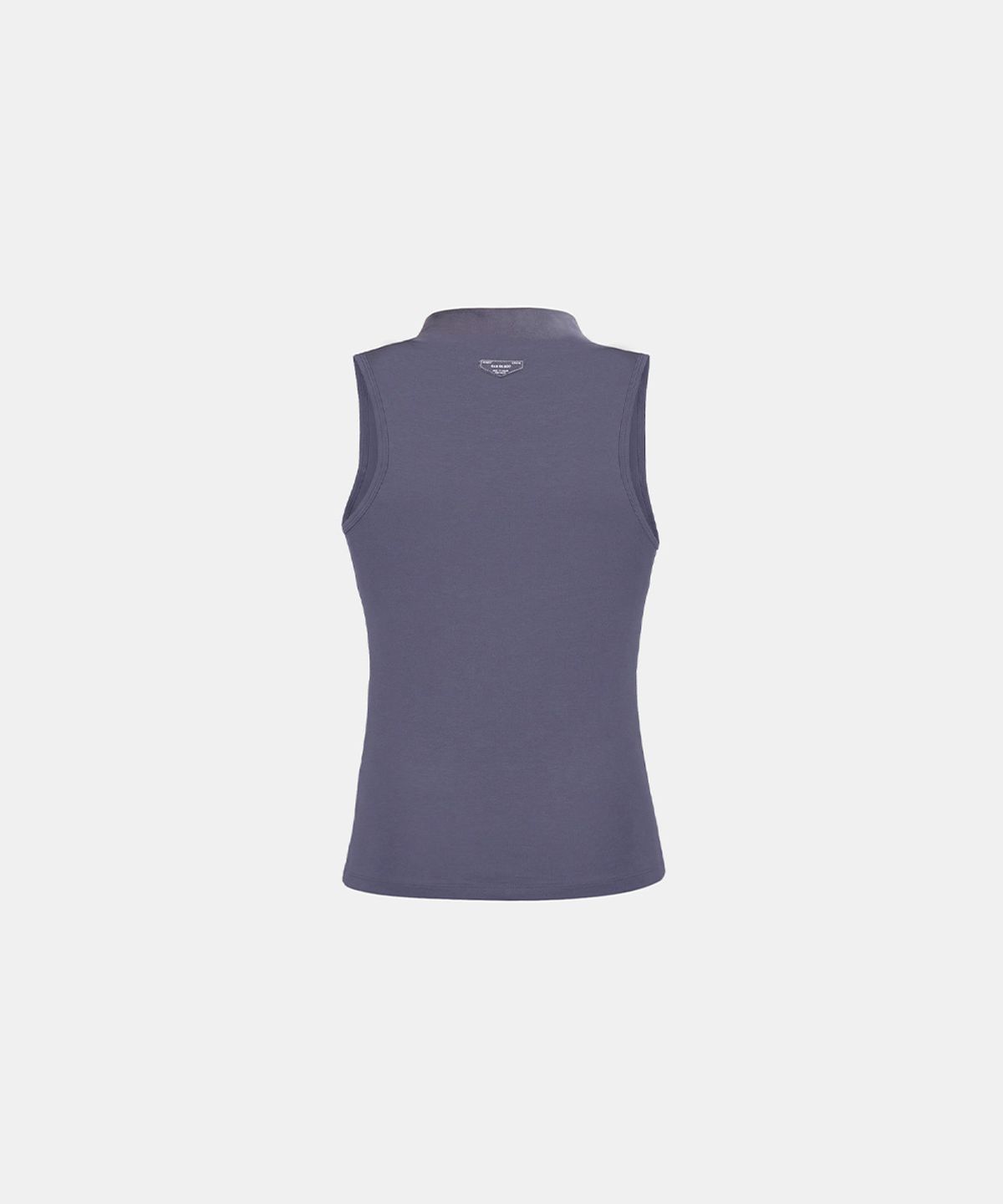 배드블러드(BADBLOOD) Everyday Mock-Neck Tank - Charcoal
