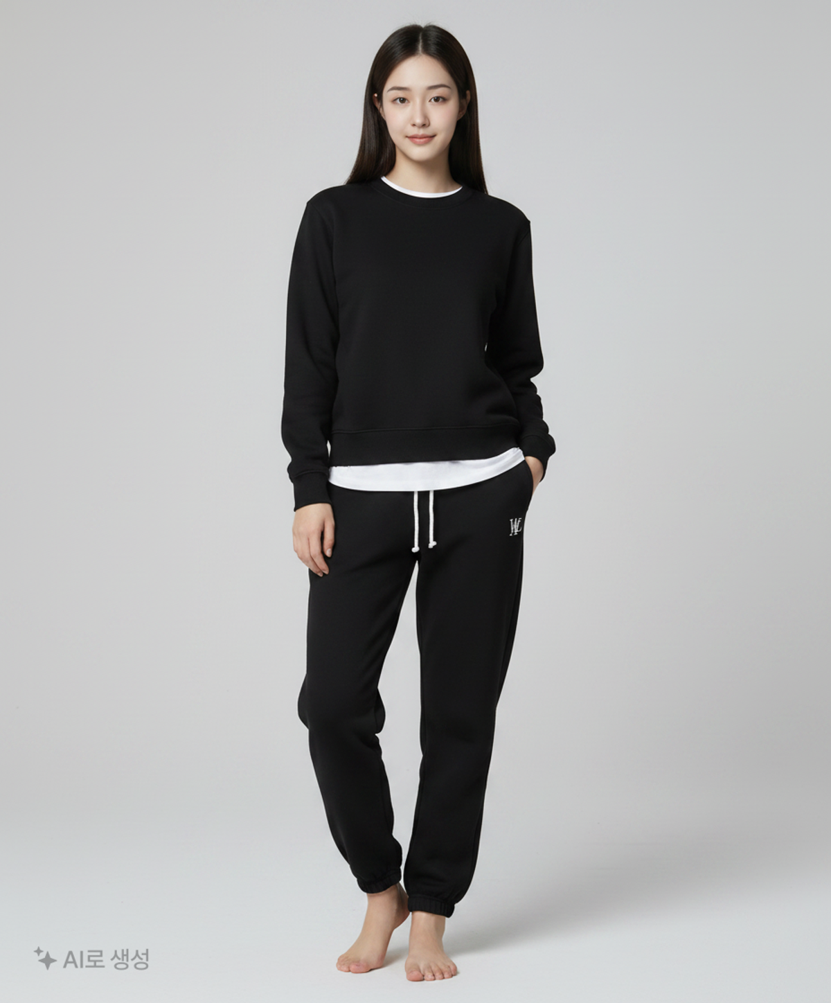 우알롱(WOOALONG) 조거 팬츠 S