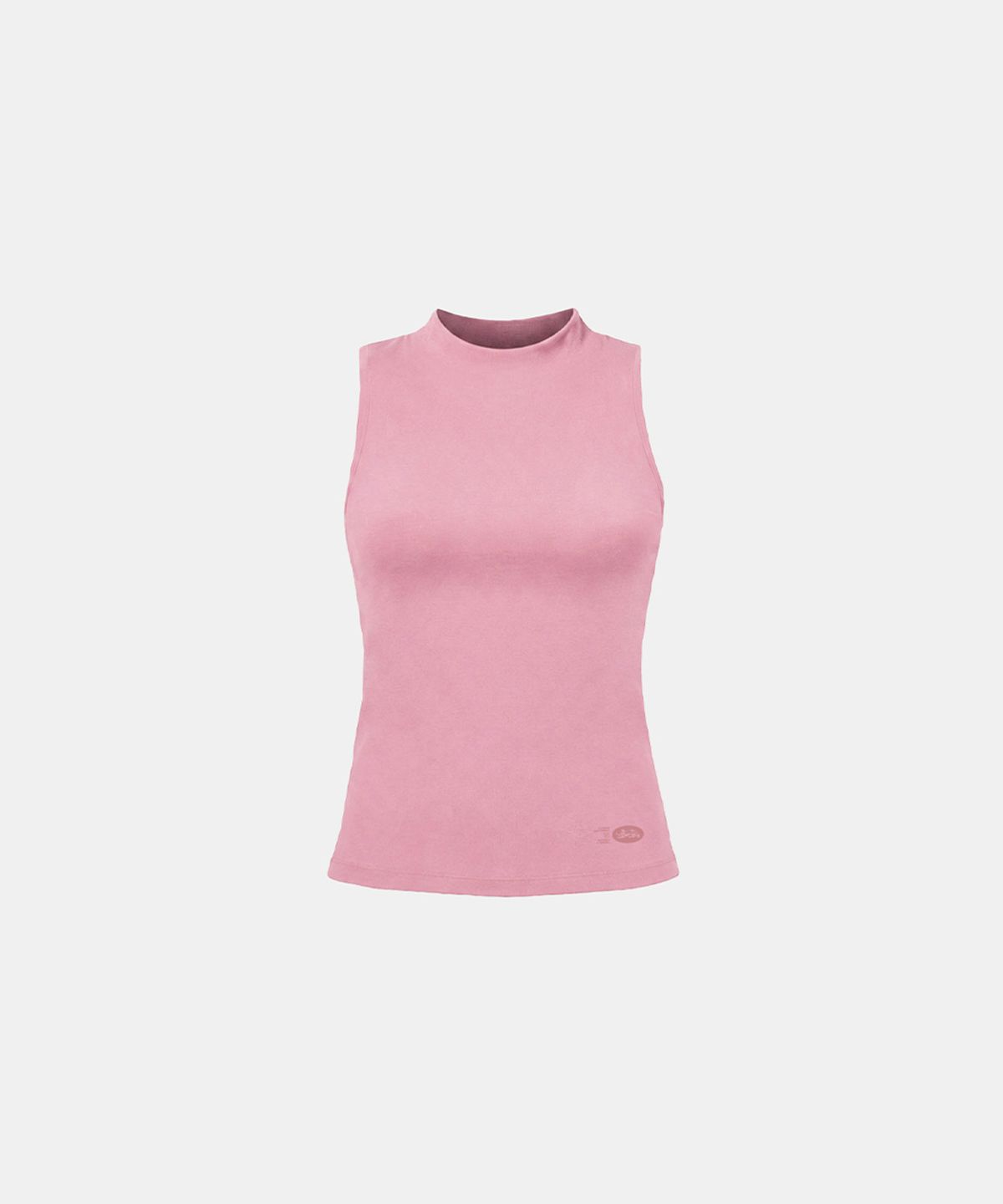 배드블러드(BADBLOOD) Everyday Mock-Neck Tank - Pink