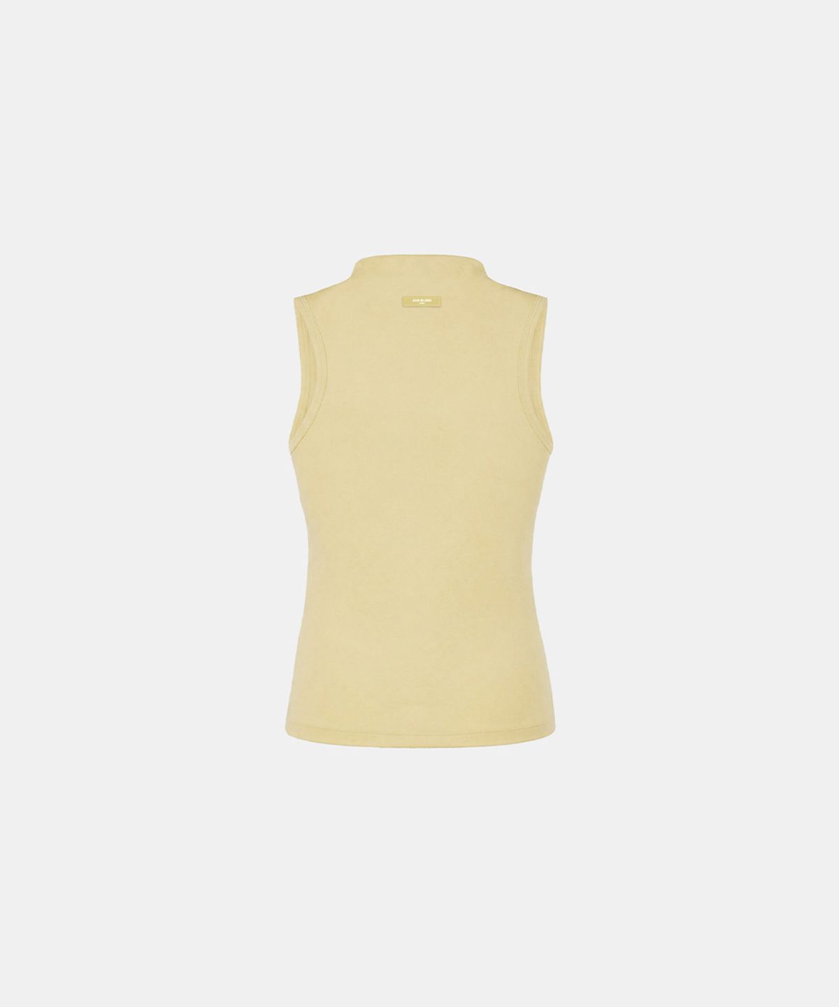 배드블러드(BADBLOOD) Everyday Mock-Neck Tank - Yellow