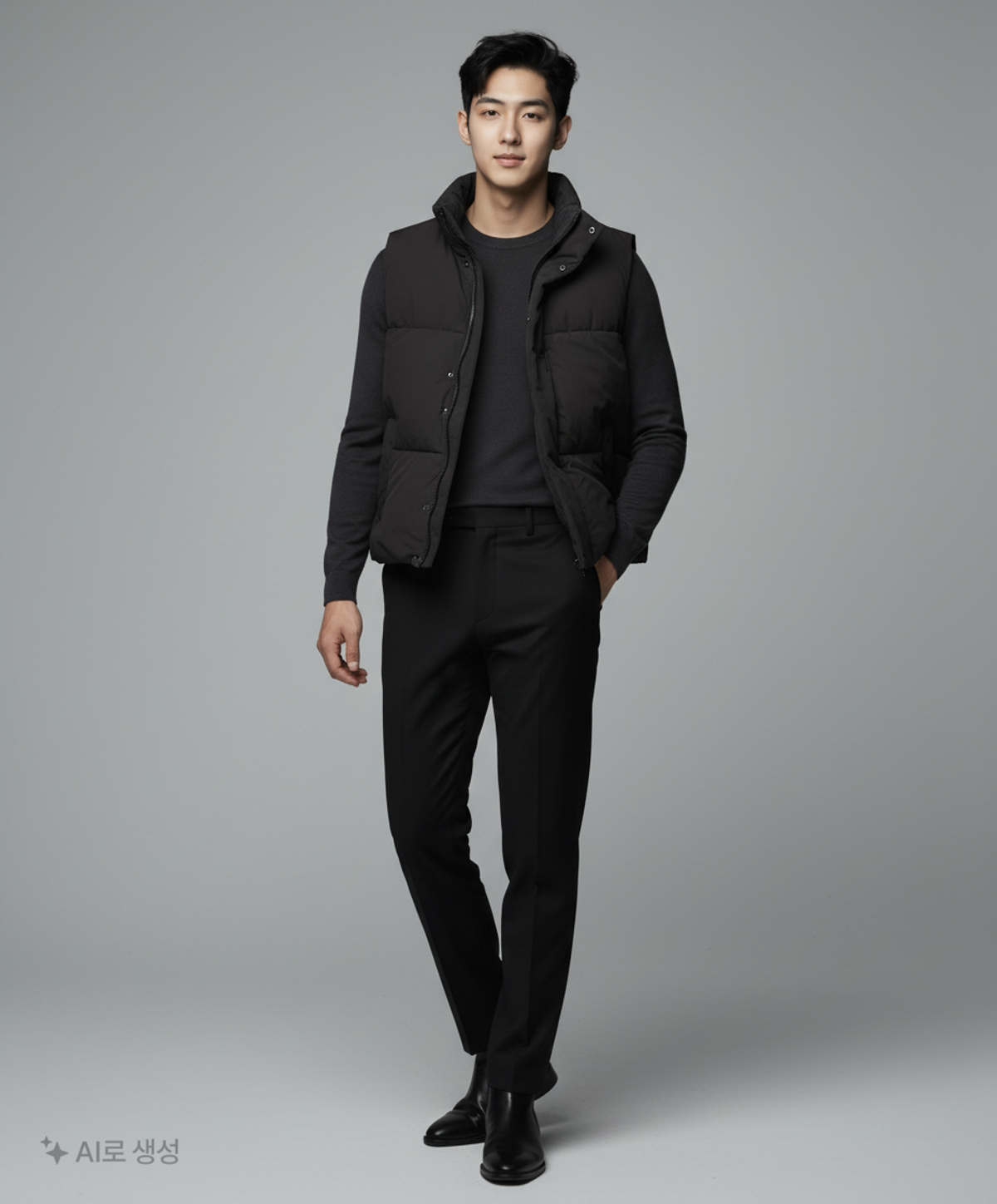 스파오(SPAO) 패딩 베스트 S