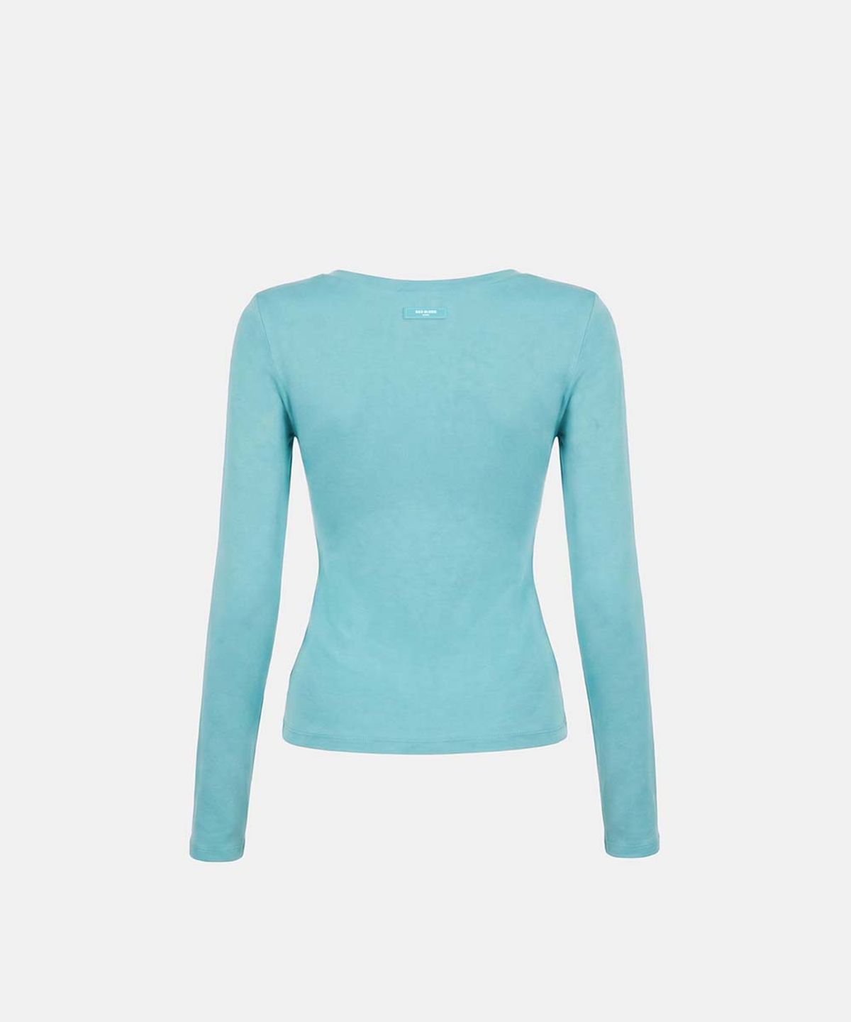 배드블러드(BADBLOOD) Everyday Scoop Neck Long Sleeve T-Shirt - Mint