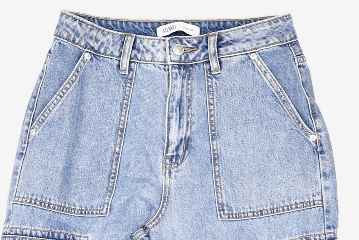 미쏘(MIXXO) 청/데님 팬츠 26