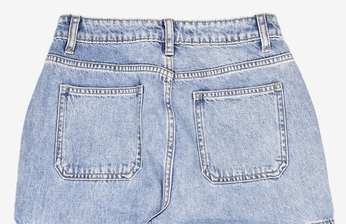 미쏘(MIXXO) 청/데님 팬츠 26