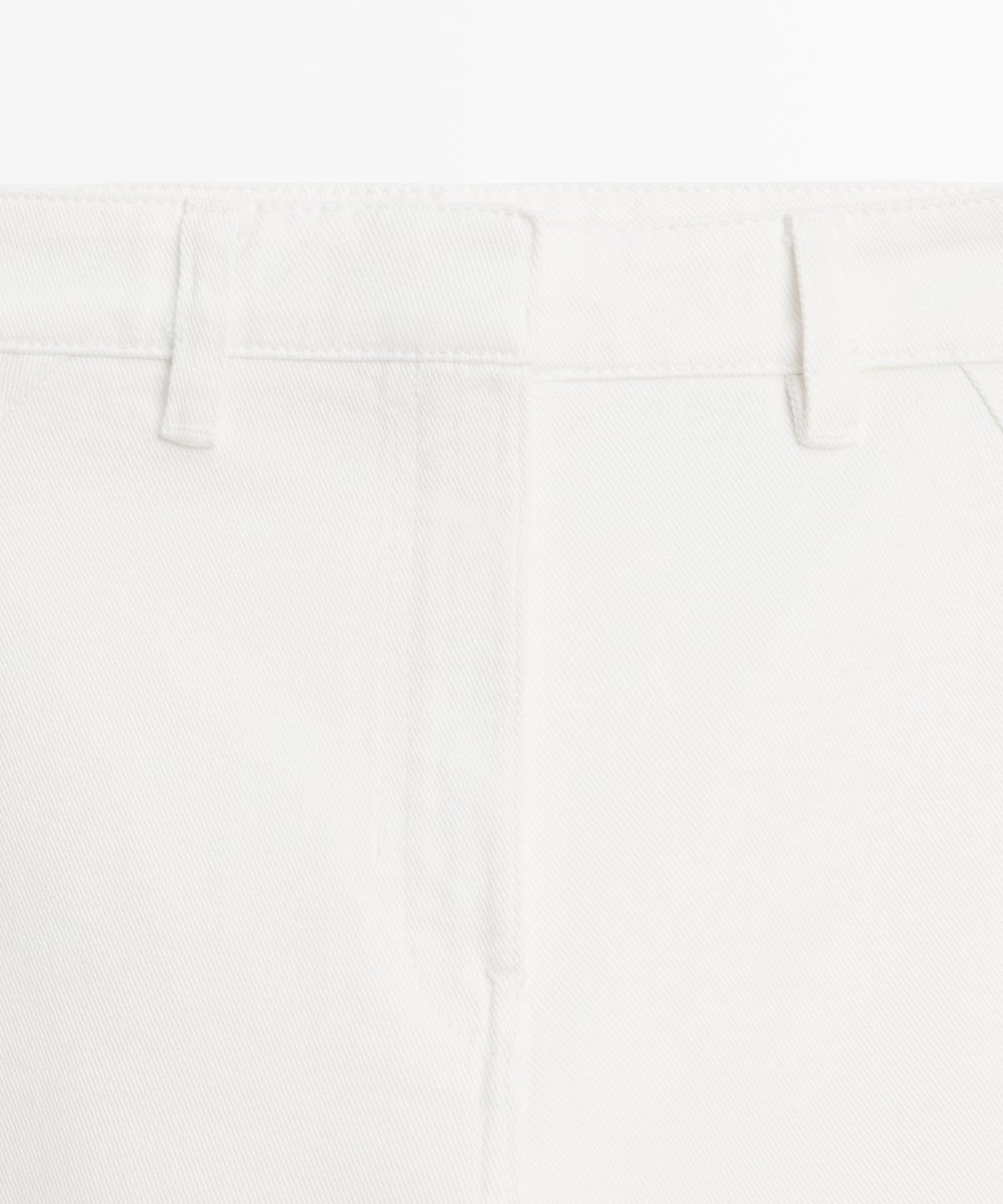 마시모두띠(MASSIMO DUTTI) 100% 코튼 배럴 팬츠