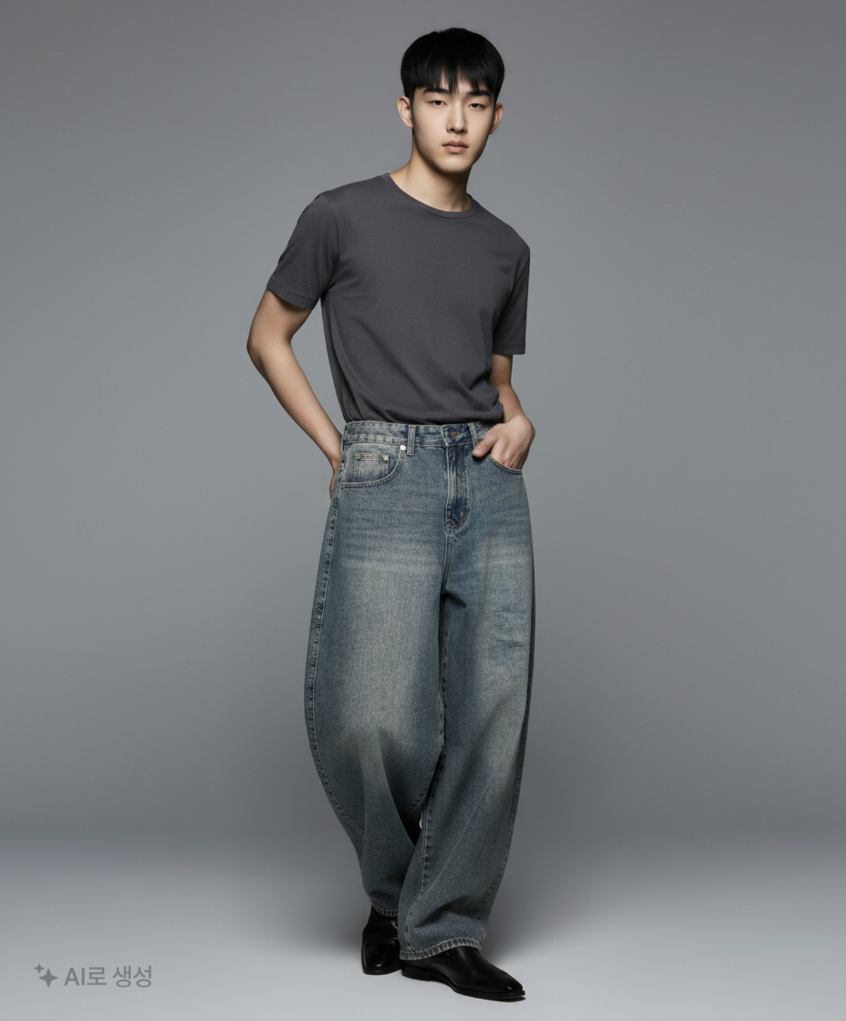 스탠다드에러(STANDARDERROR) 청/데님 팬츠 XS