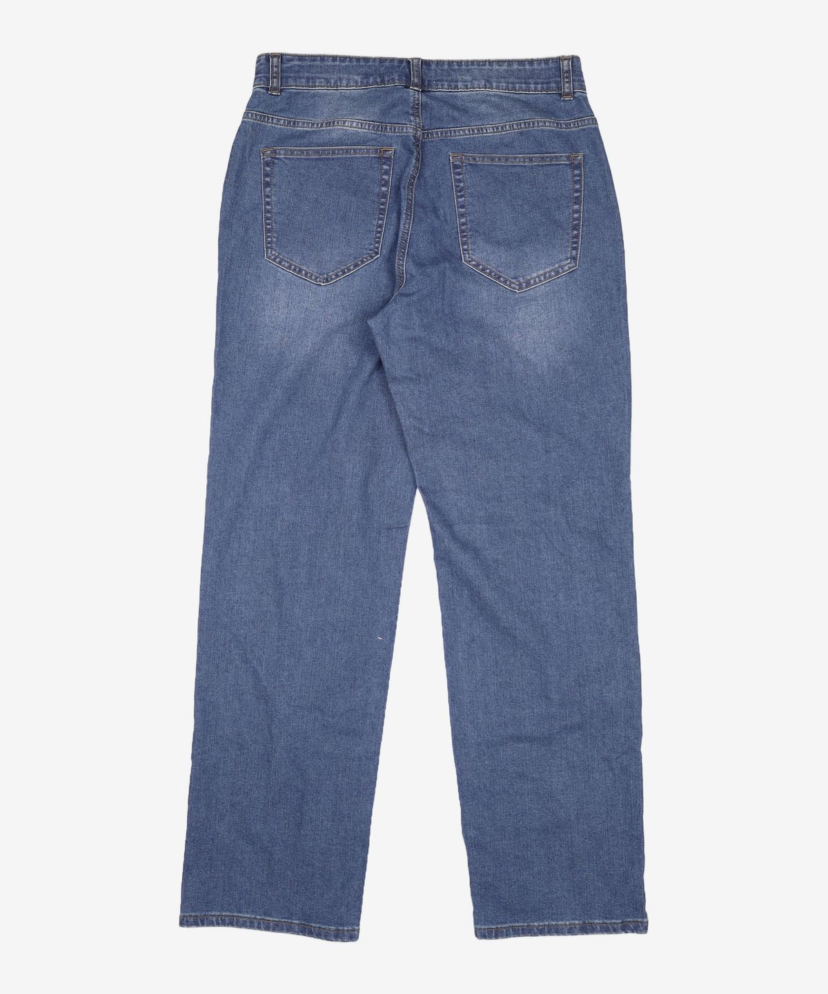 지오지아(ZIOZIA) 남성) 스트레이트핏 미라클 밴딩 데님 팬츠_진청 82