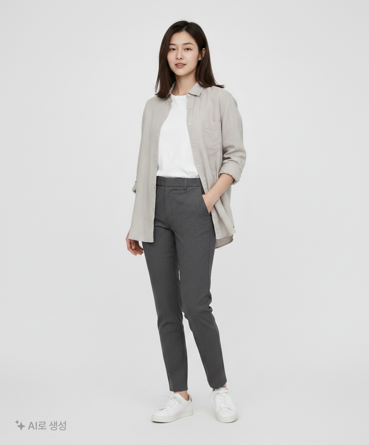 미니멀프로젝트(MINIMALPROJECT) 미니멀 텐셀 라미 린넨셔츠 MLS232 / 6color L