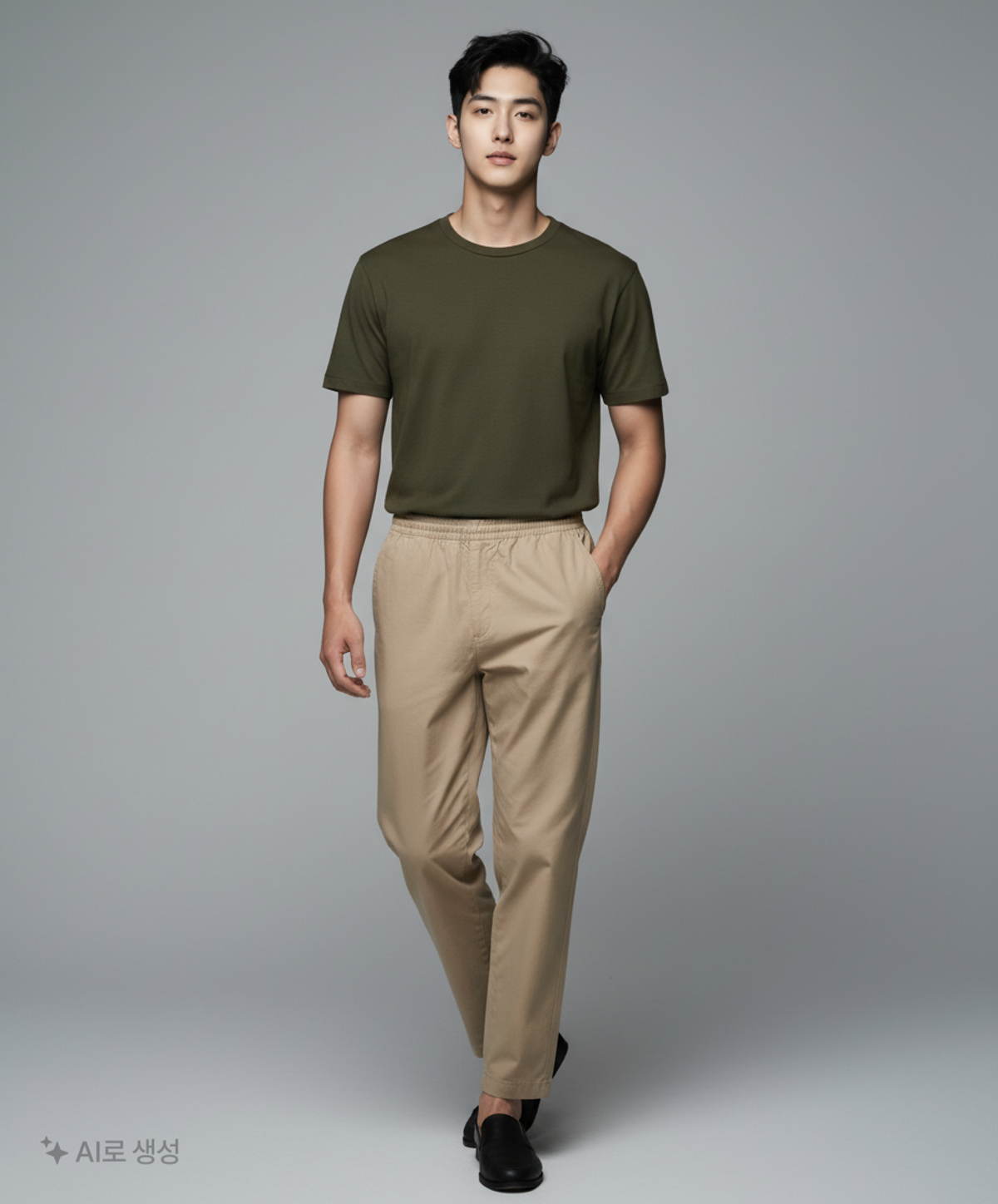유니클로(UNIQLO) 코튼 팬츠 XL