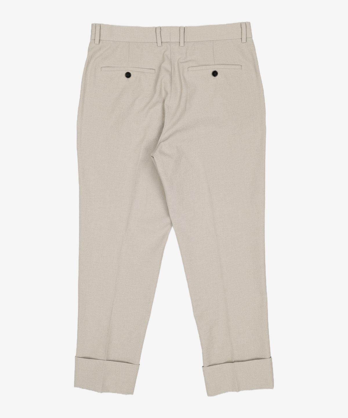티엔지티(TNGT) CLOUD L/GREY CROP COOLING TURN UP TROUSERS TNPA1E716G2 82