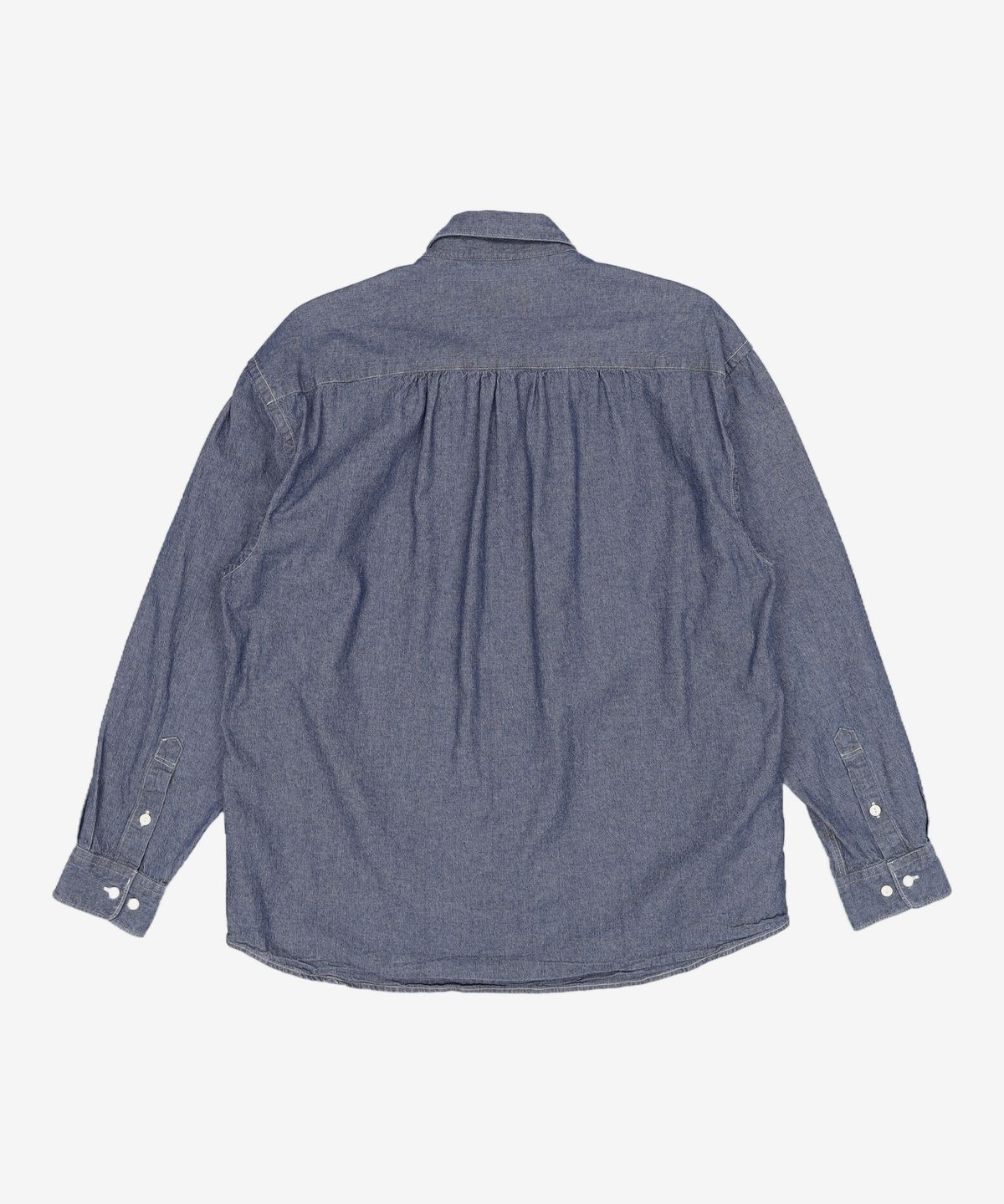 프리즘웍스(FRIZMWORKS) CIGARETTE POCKET CHAMBRAY SHIRT _ INDIGO L