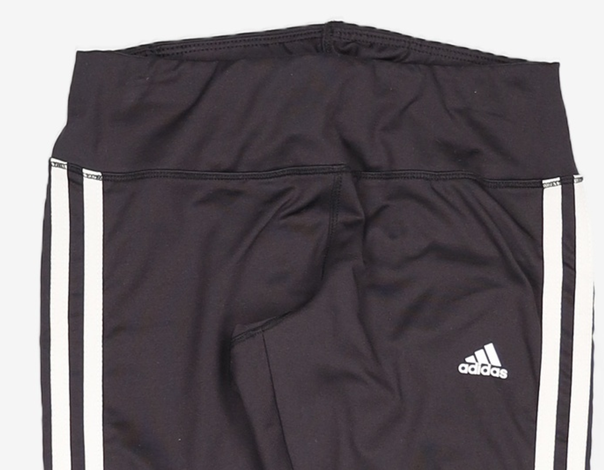 아디다스(ADIDAS) D2M 삼선 윈터 레깅스 - 블랙 / CI3252 85