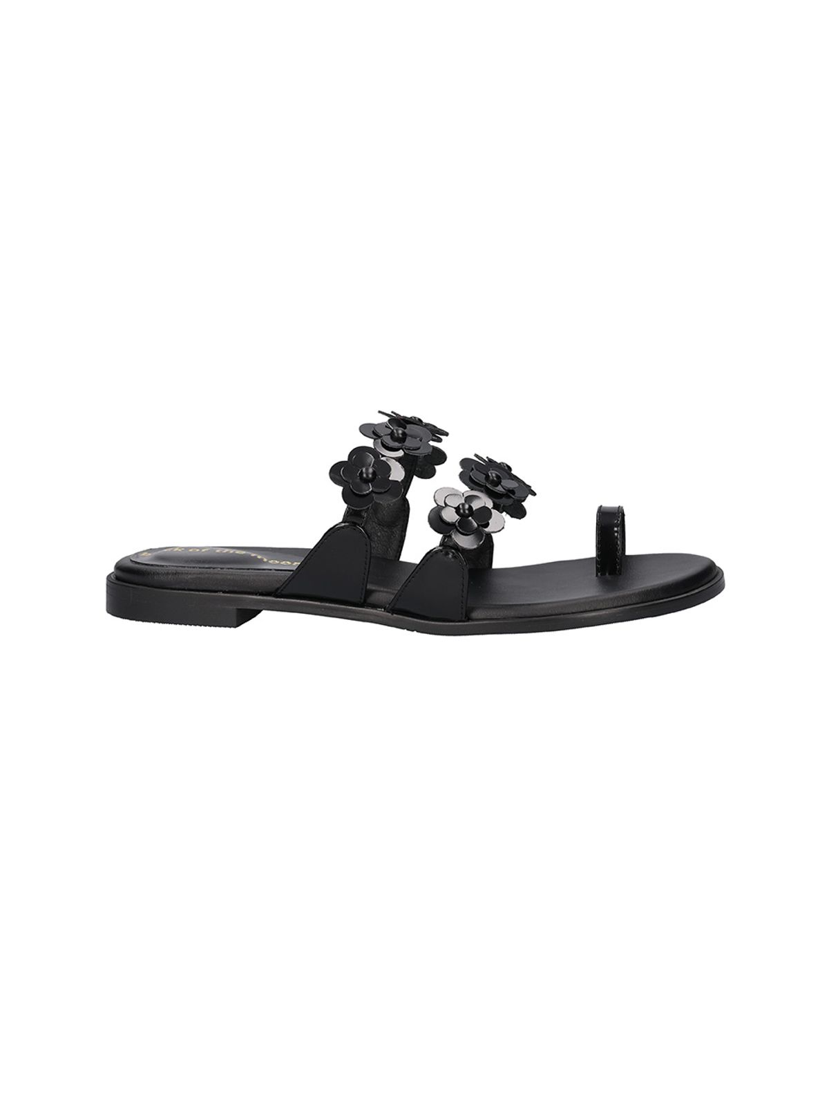 백오브더문(BACK OF THE MOON) Daisy sandal_black