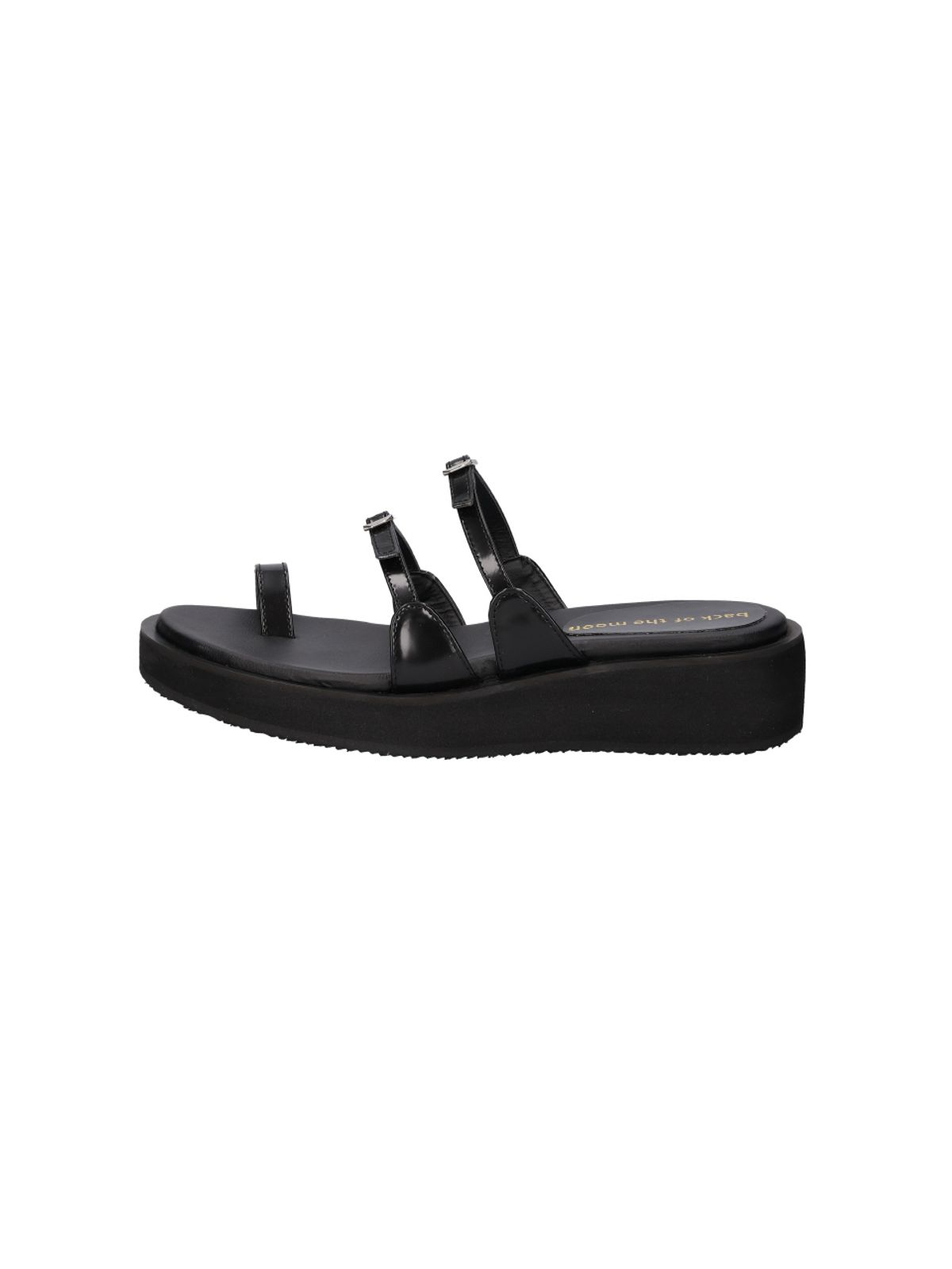 백오브더문(BACK OF THE MOON) Diana Sandal 3cm_Black