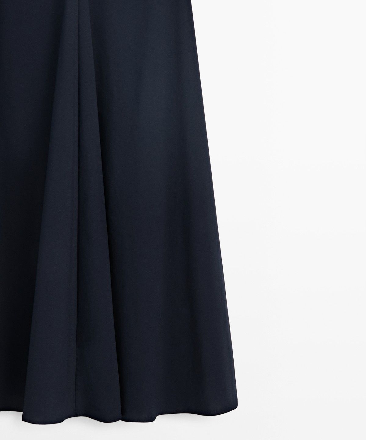 마시모두띠(MASSIMO DUTTI) 포플린 슬림 스트랩 원피스