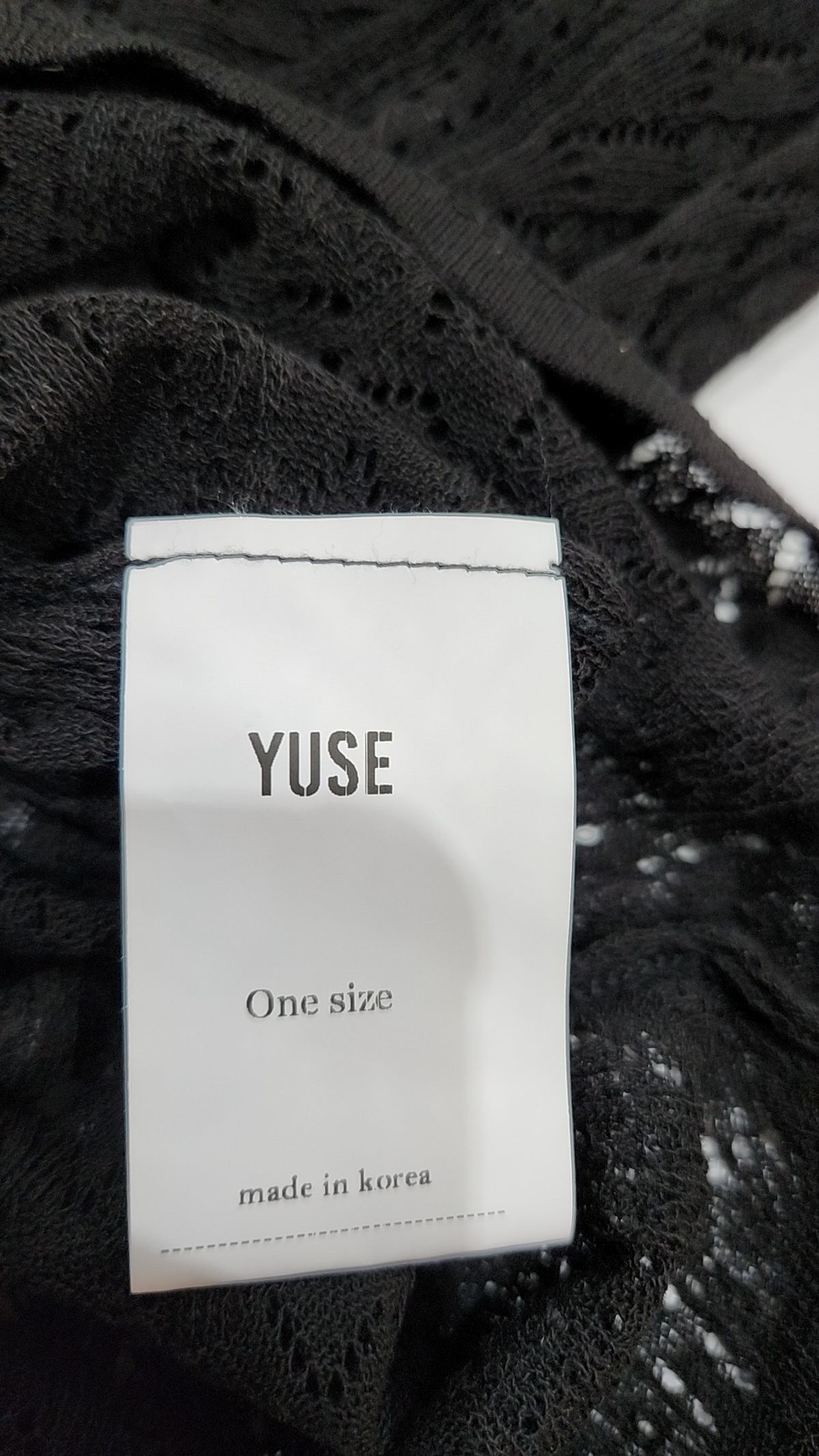 유즈(YUSE) 미니 원피스 ONE SIZE
