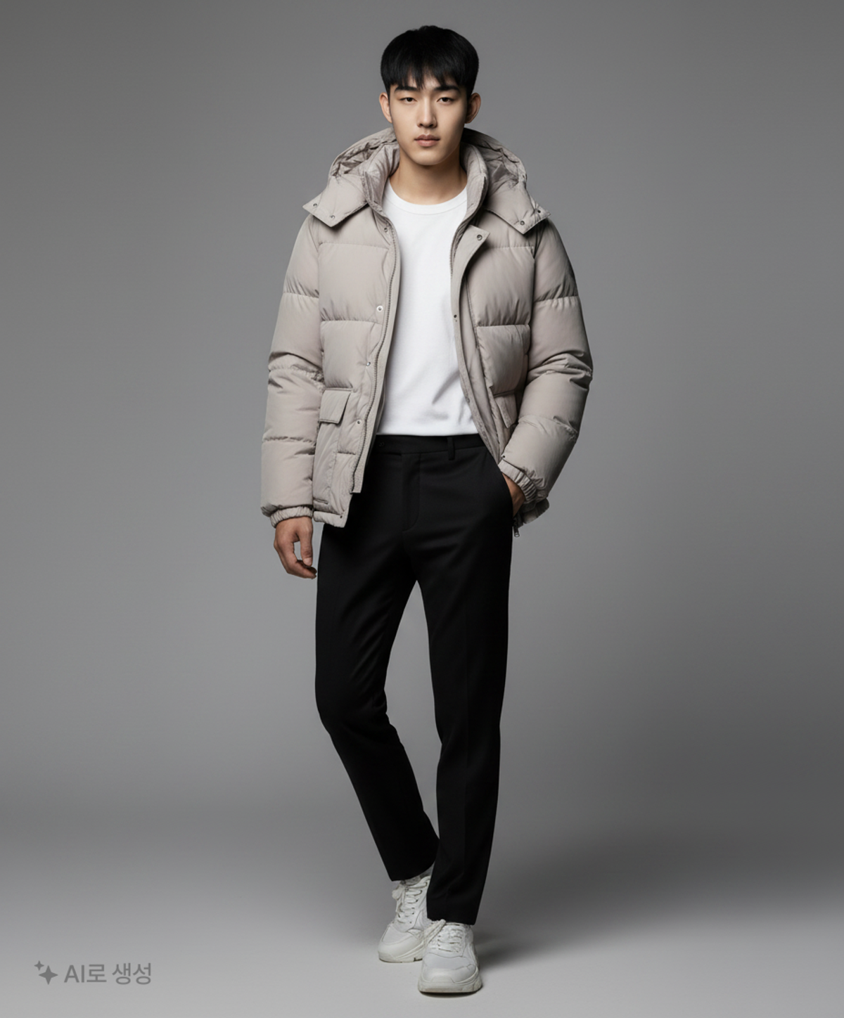 더니트컴퍼니(THEKNITCOMPANY) 미니멀 숏 구스다운 3color S