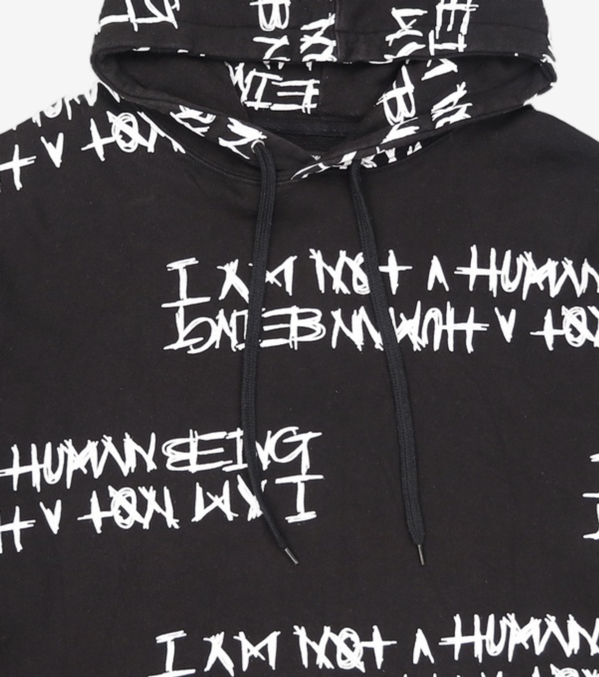 아임낫어휴먼비잉(I AM NOT A HUMAN BEING) 후드 티셔츠 XL