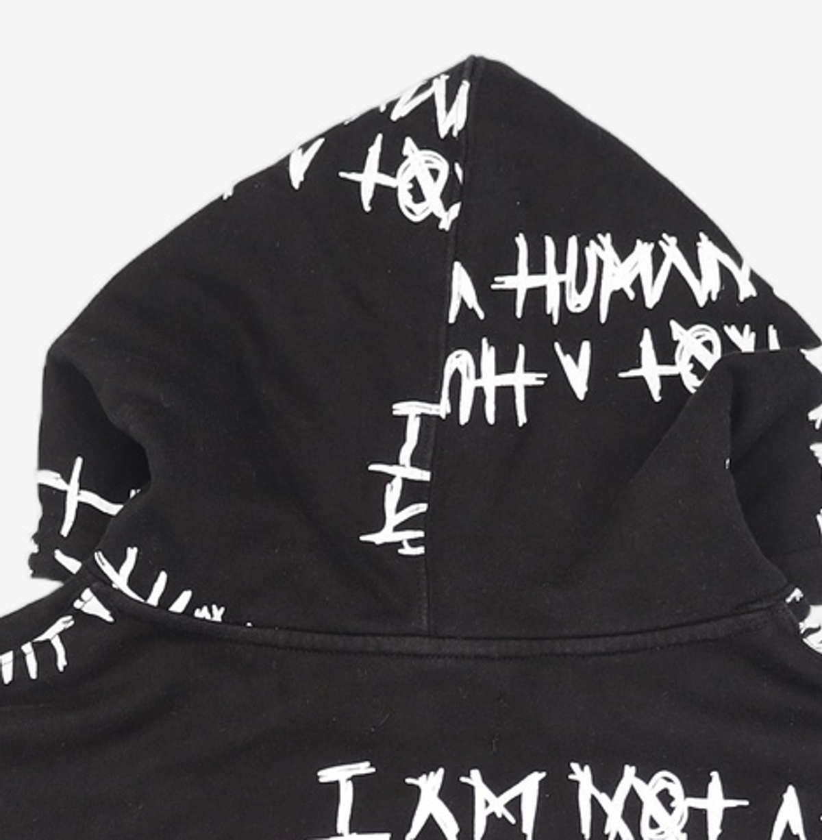 아임낫어휴먼비잉(I AM NOT A HUMAN BEING) 후드 티셔츠 XL